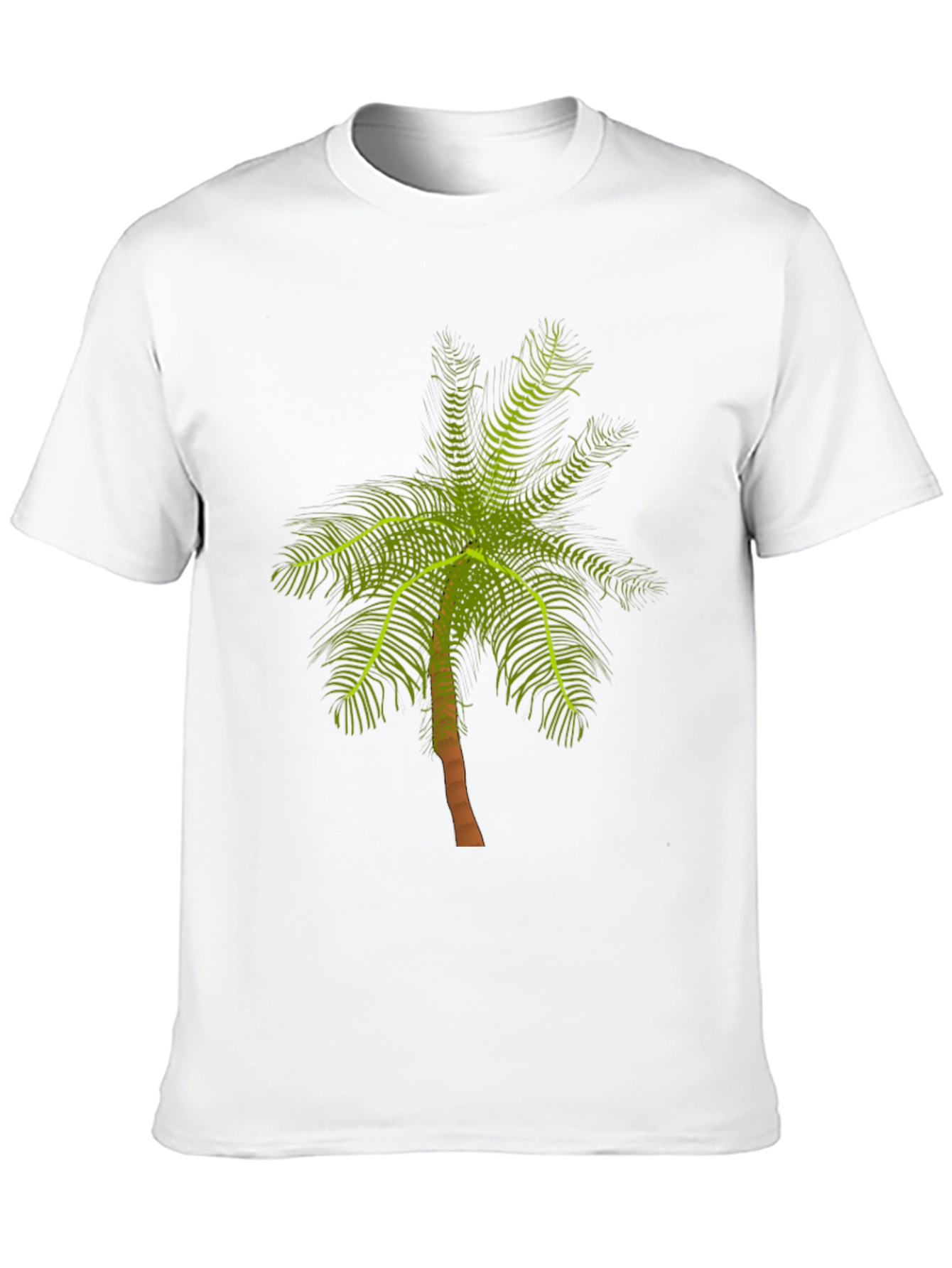 Palm Tree Graphic T-Shirt - Tropical Style