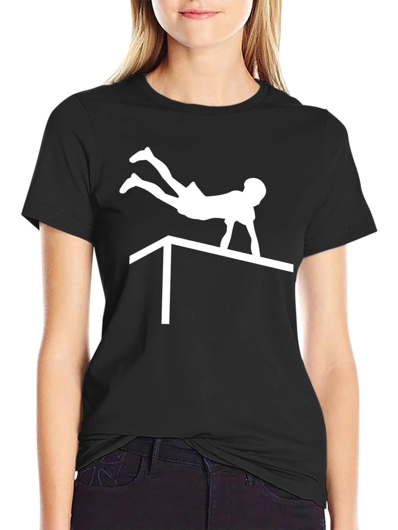 Gymnast T-Shirt - Gymnastics Silhouette Tee
