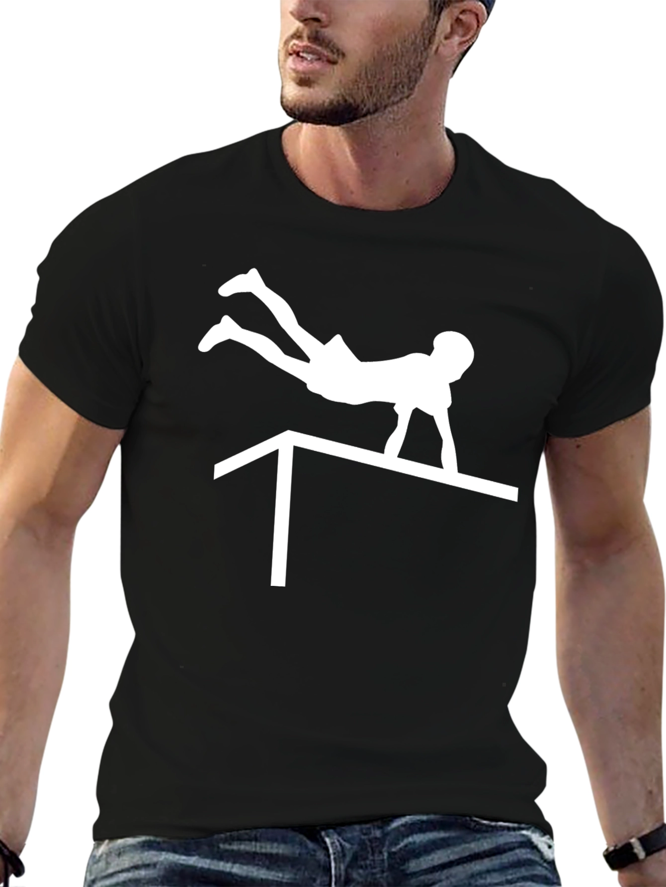 Gymnast T-Shirt - Gymnastics Silhouette Tee