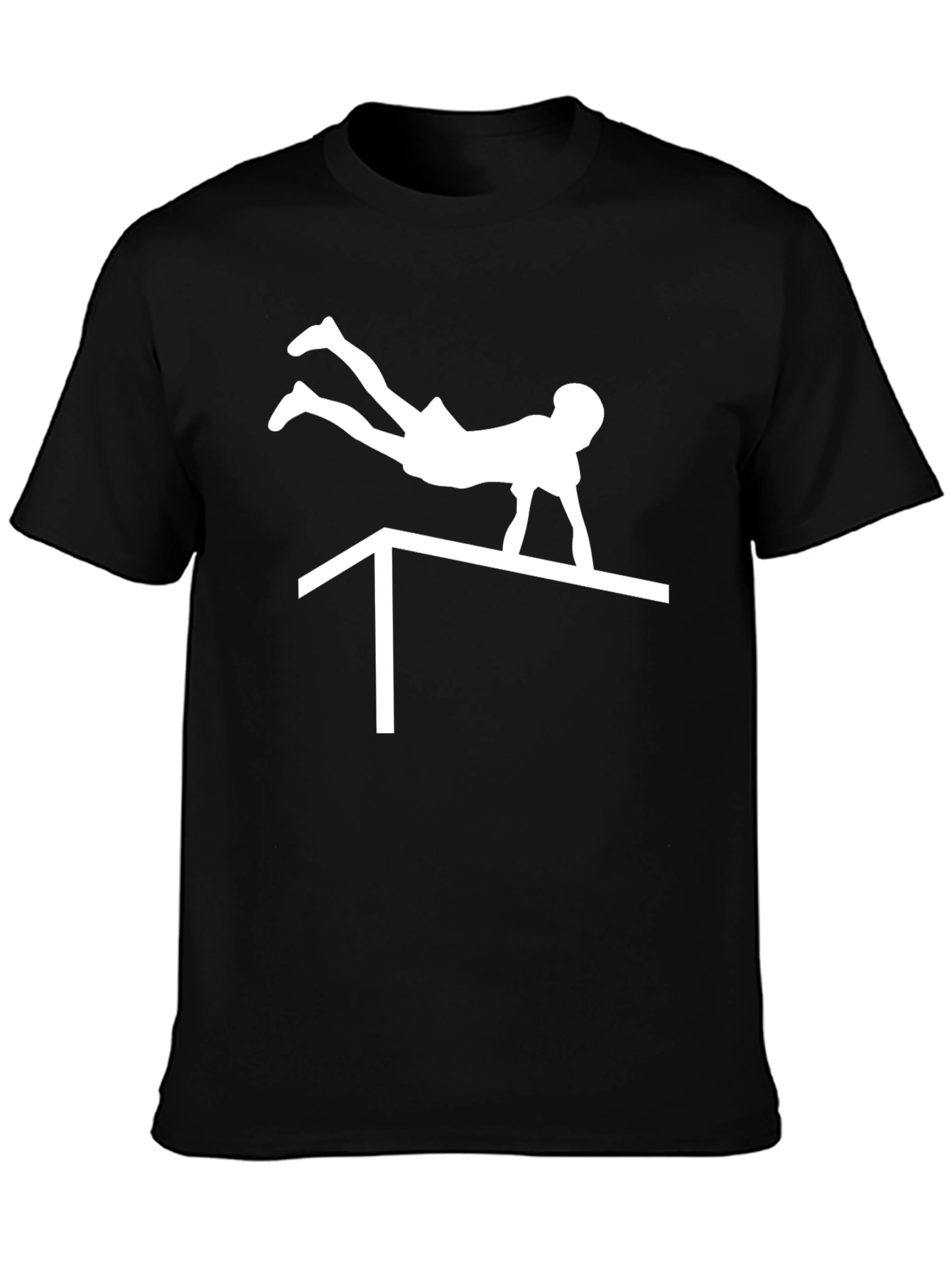 Gymnast T-Shirt - Gymnastics Silhouette Tee
