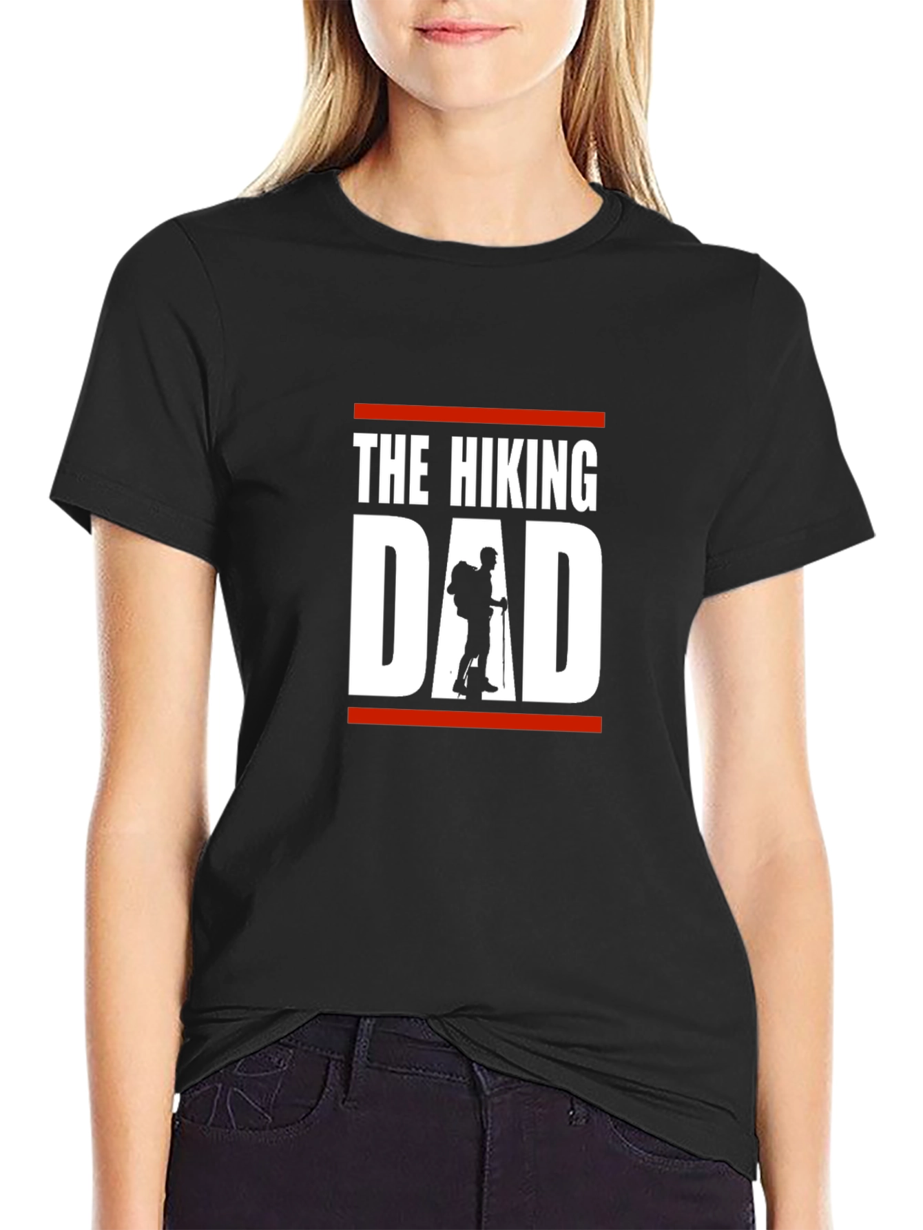 The Hiking Dad Black T-Shirt