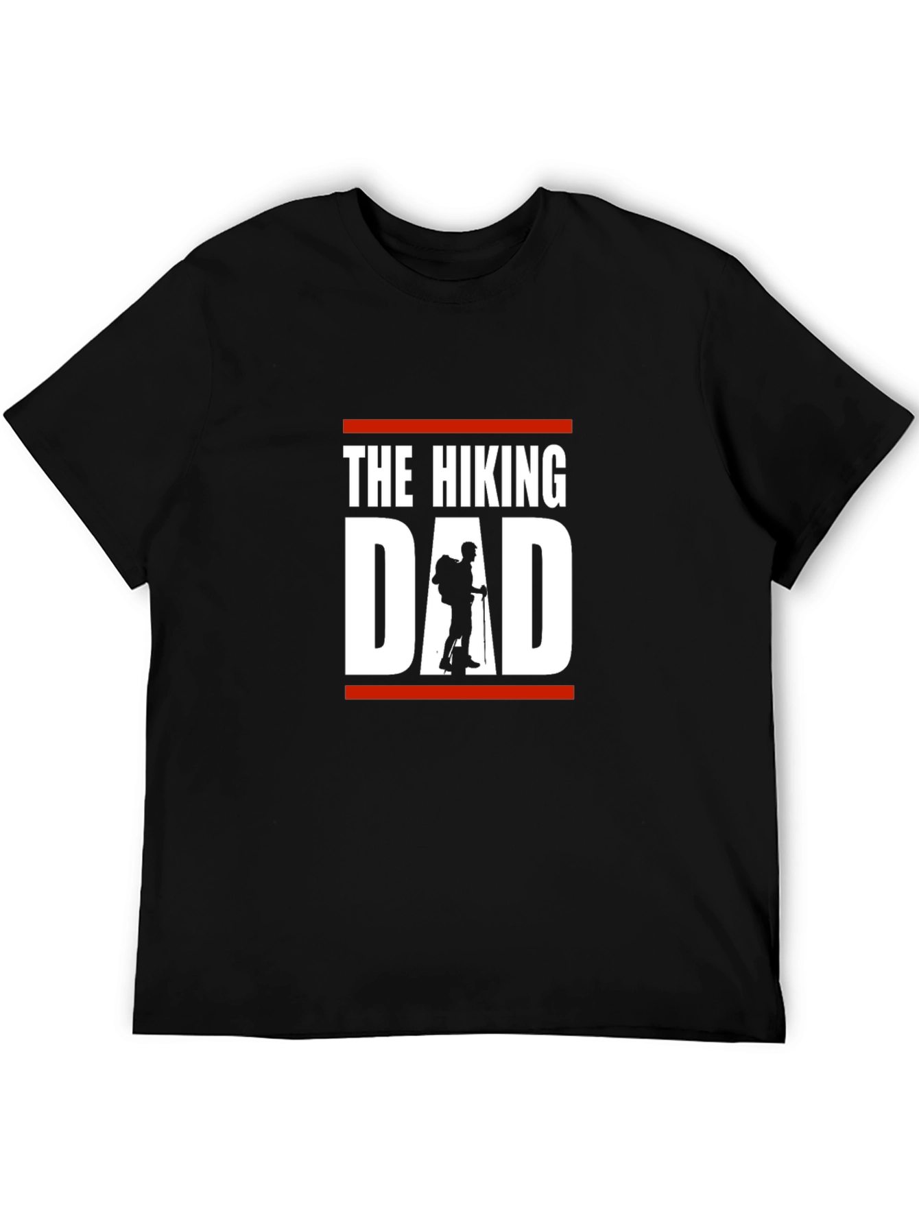 The Hiking Dad Black T-Shirt