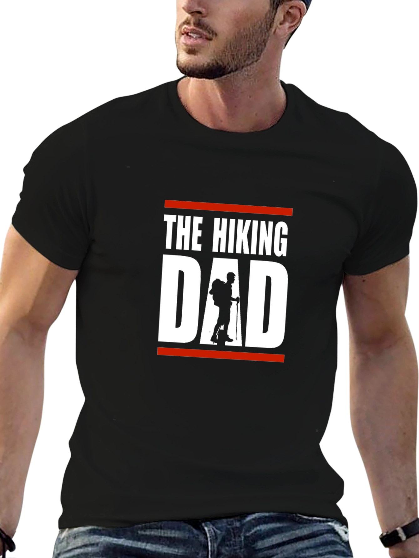 The Hiking Dad Black T-Shirt