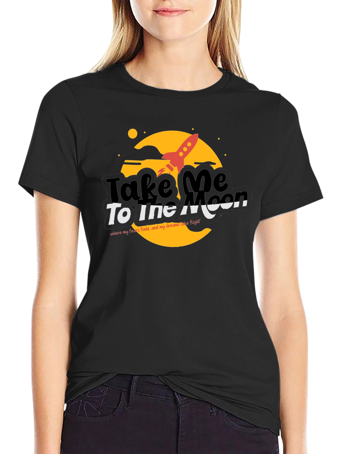 Take Me To The Moon Graphic T-Shirt