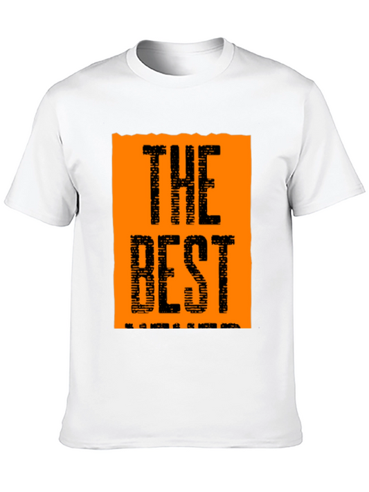 The Best Graphic Tee - Black Cotton T-Shirt