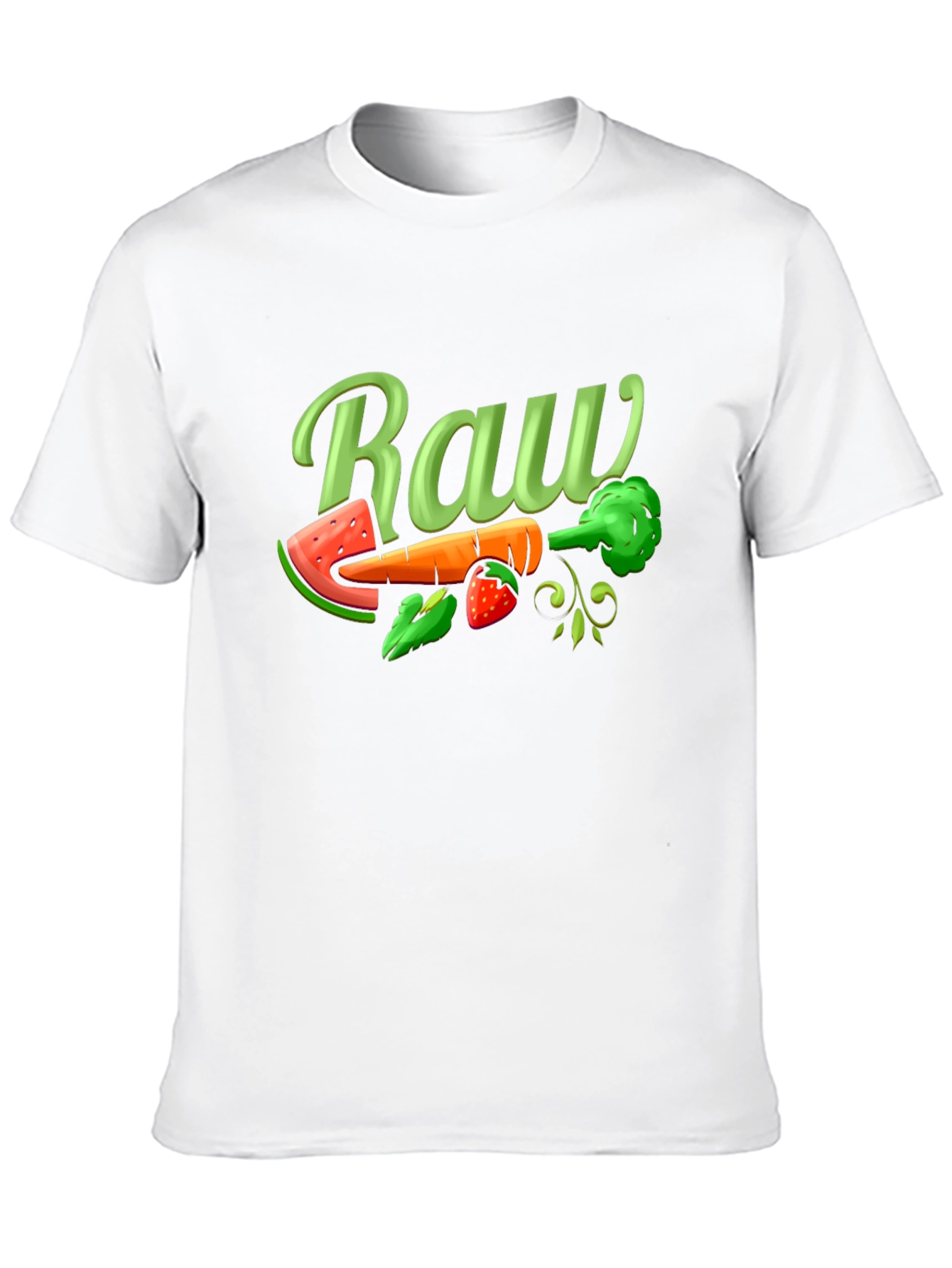 Raw Food Diet T-Shirt - Vegan Graphic Tee