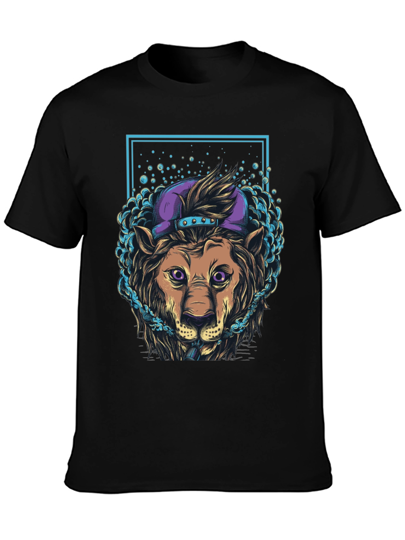 Cool Lion Graphic T-Shirt