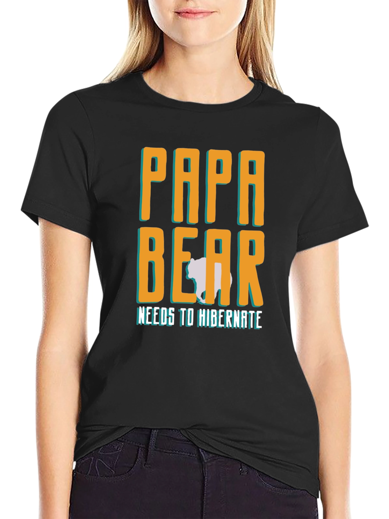 Papa Bear Needs to Hibernate T-Shirt