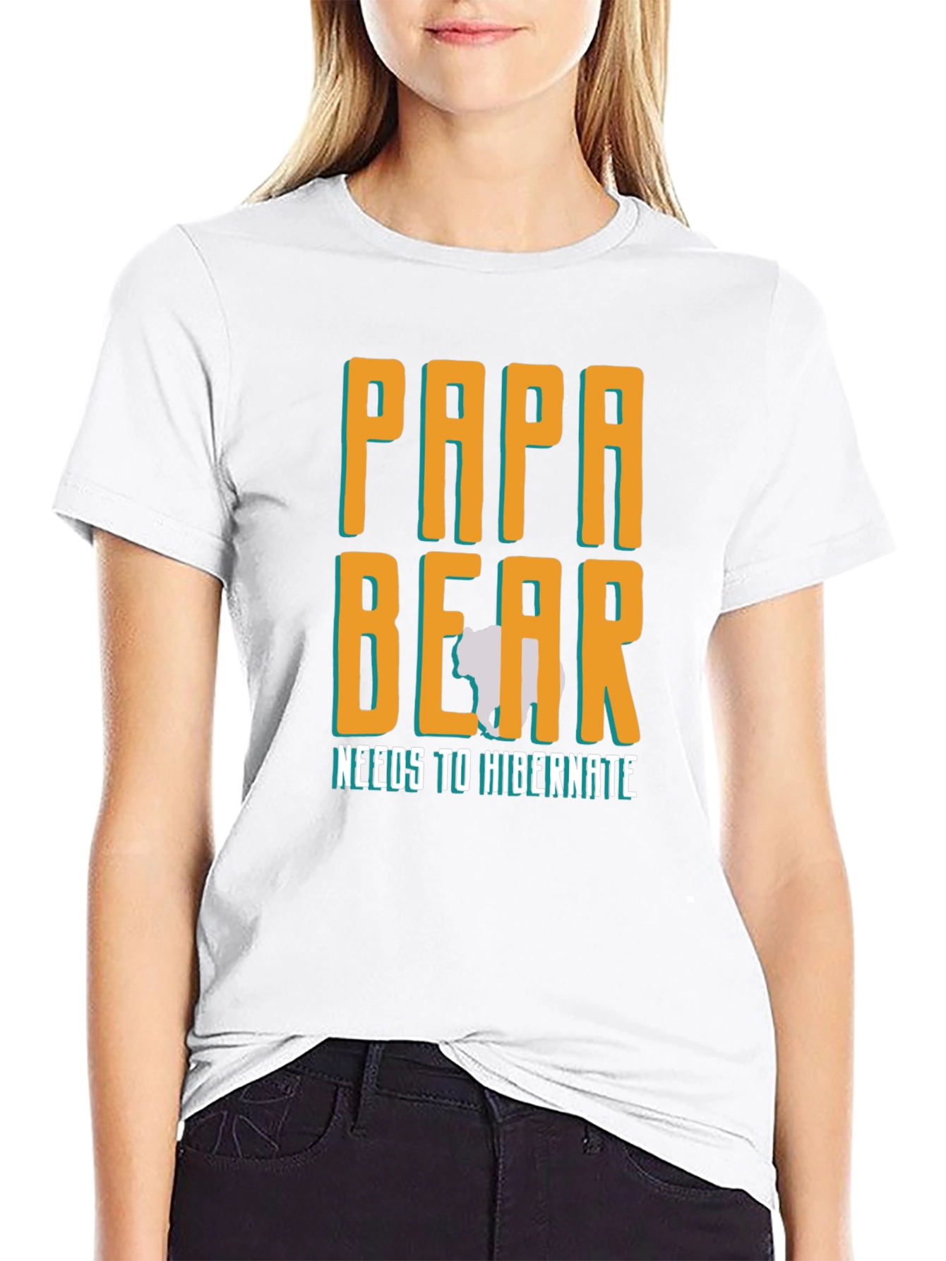 Papa Bear Needs to Hibernate T-Shirt