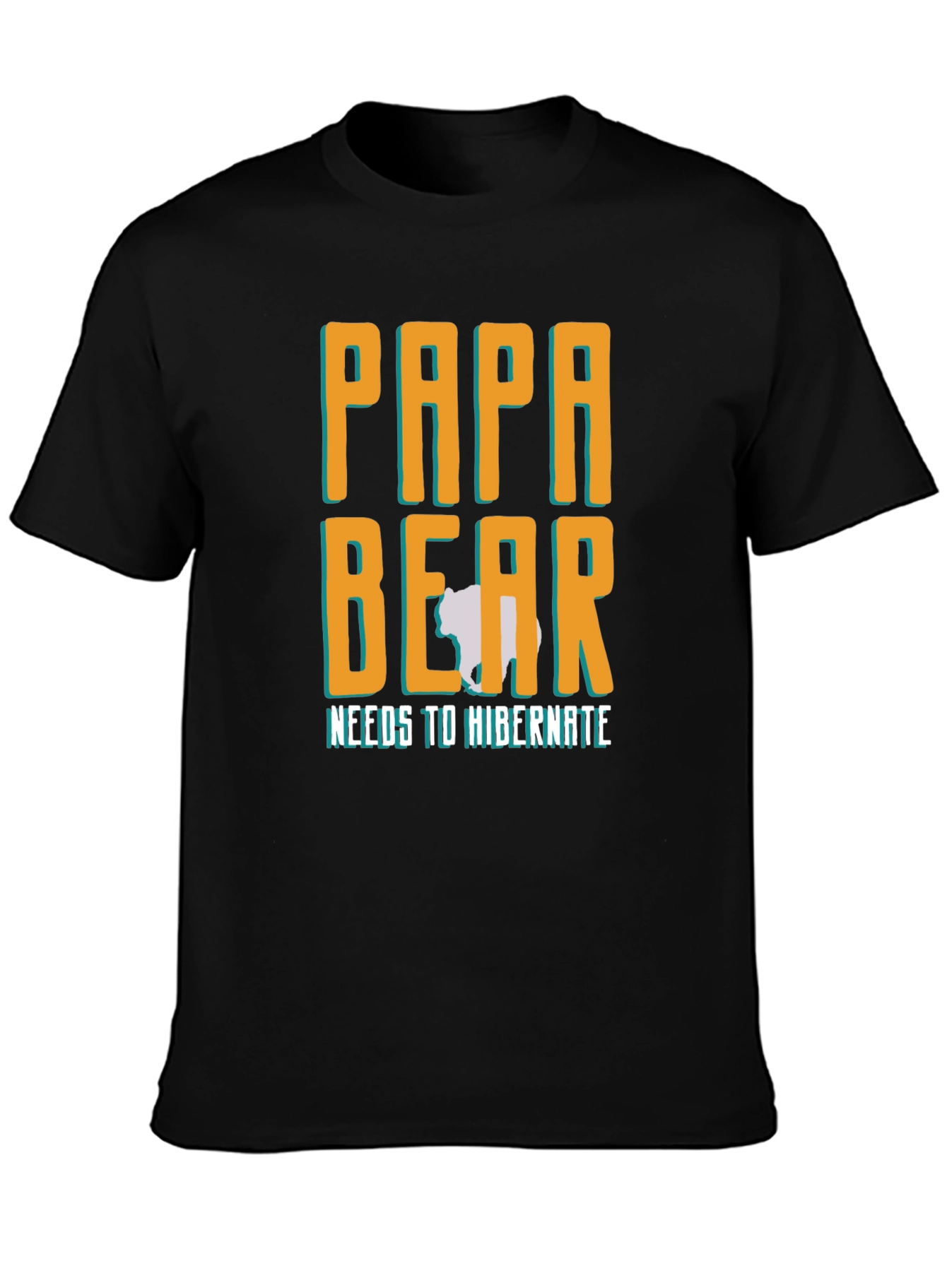Papa Bear Needs to Hibernate T-Shirt