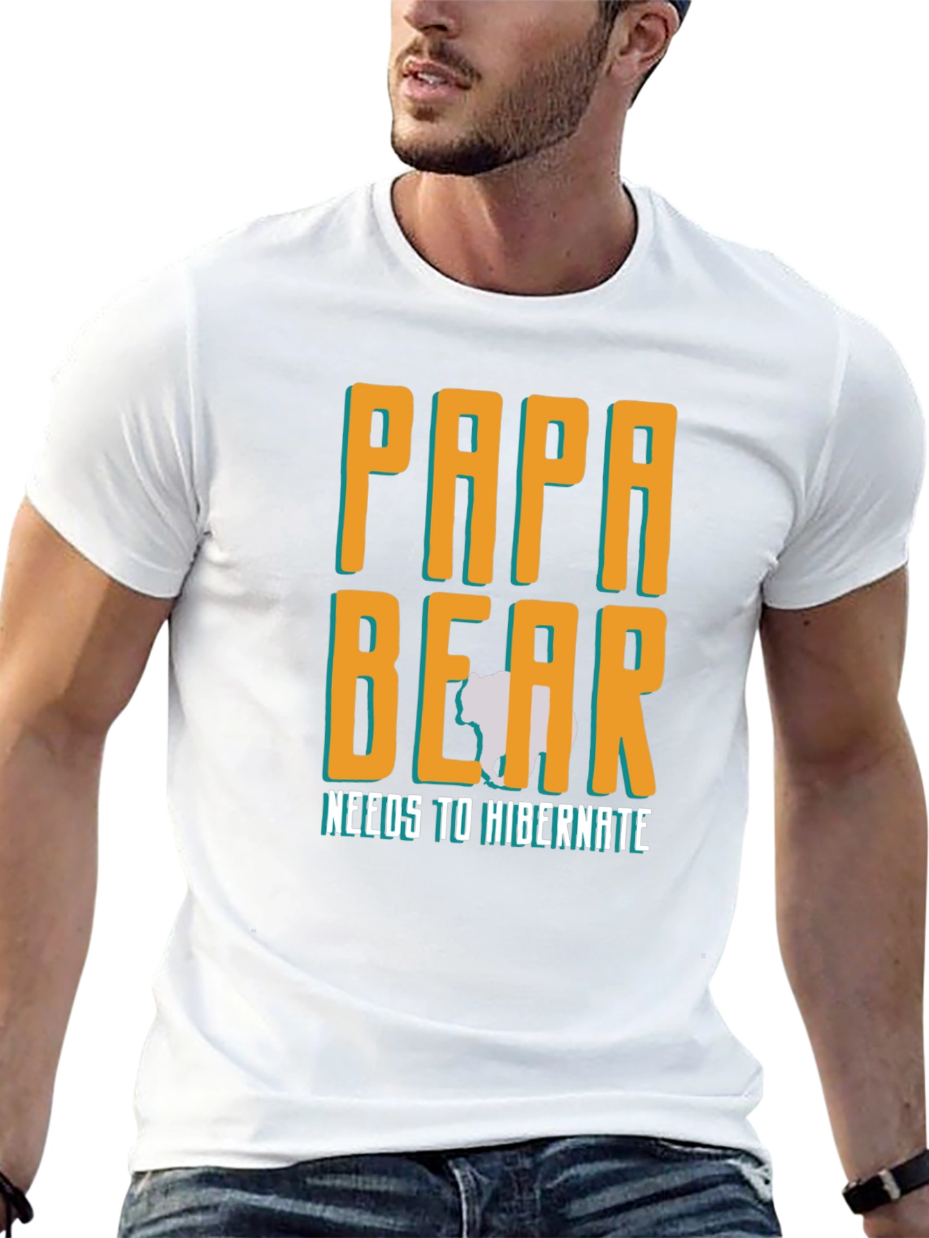 Papa Bear Needs to Hibernate T-Shirt