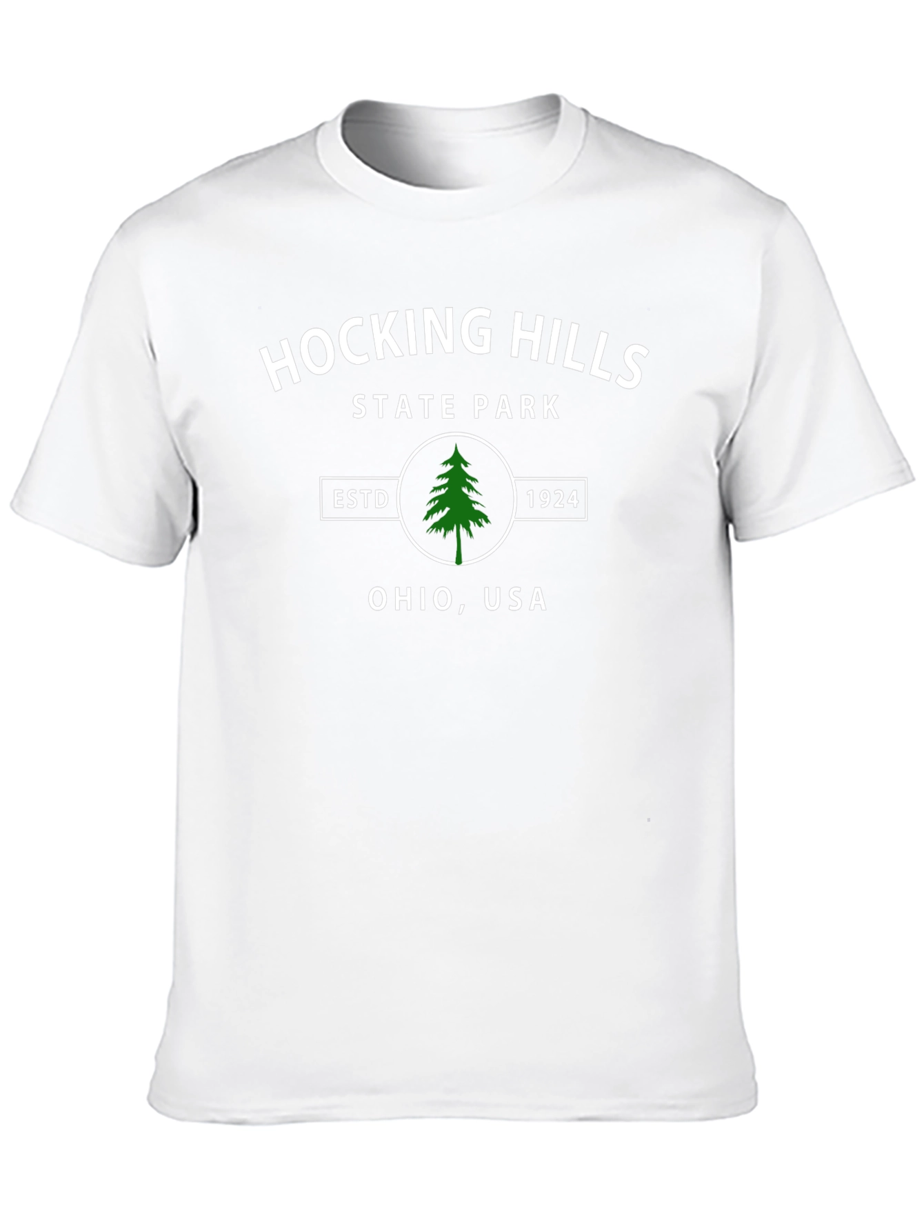 Hocking Hills State Park Black T-Shirt
