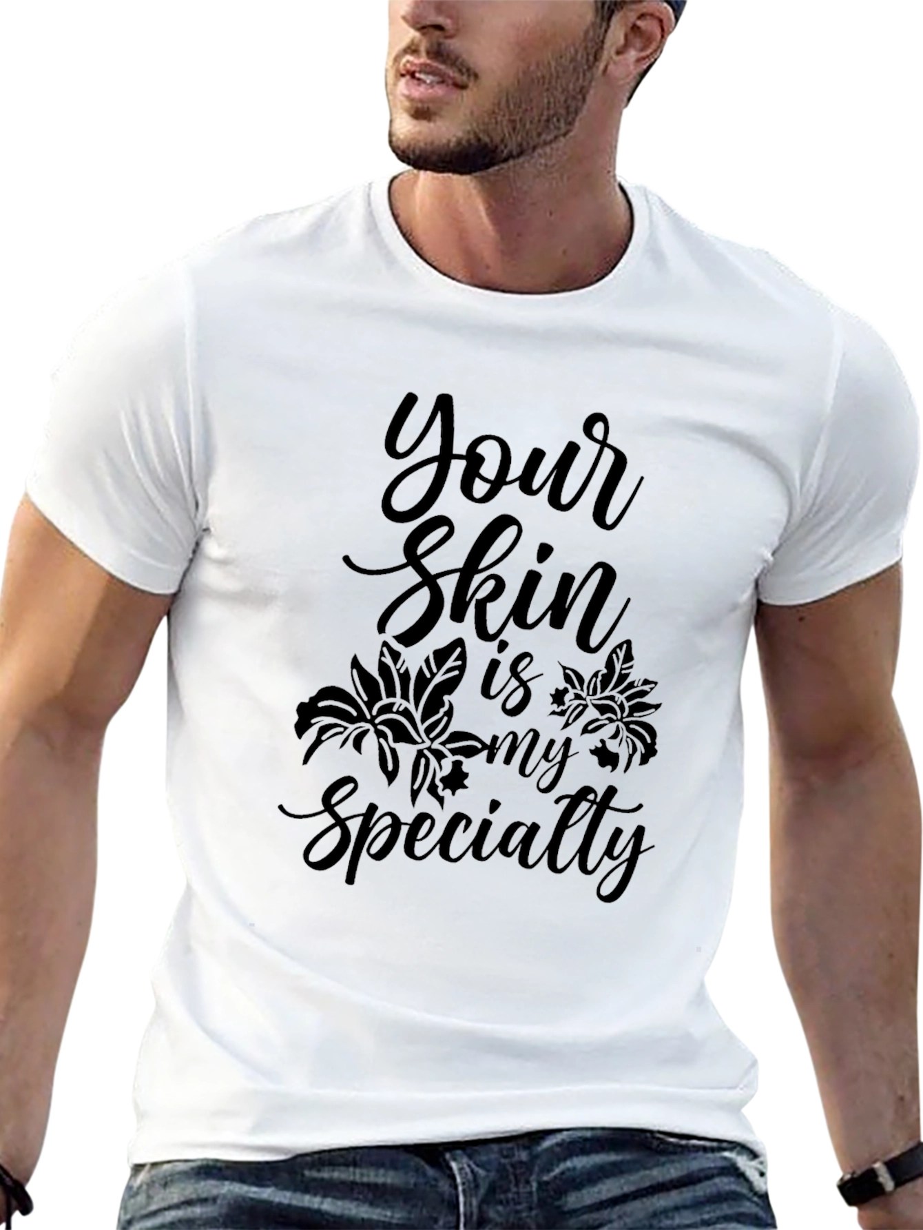 Your Skin is My Specialty Black Tee