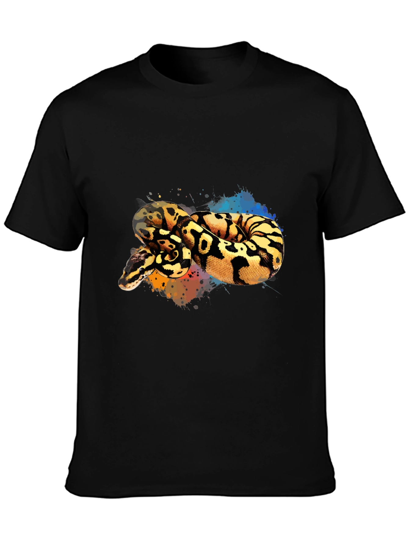 Python Snake Graphic Tee - Cool Reptile Design