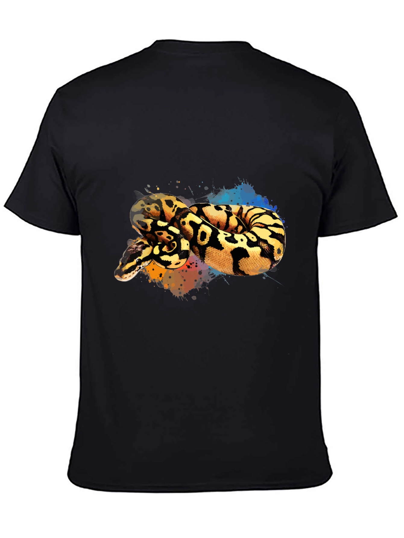 Python Snake Graphic Tee - Cool Reptile Design
