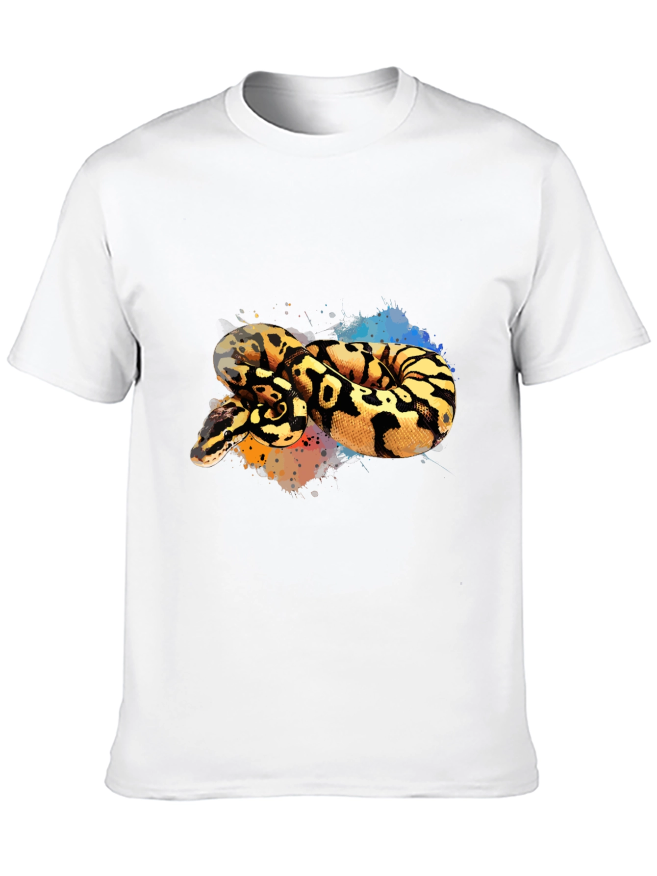 Python Snake Graphic Tee - Cool Reptile Design