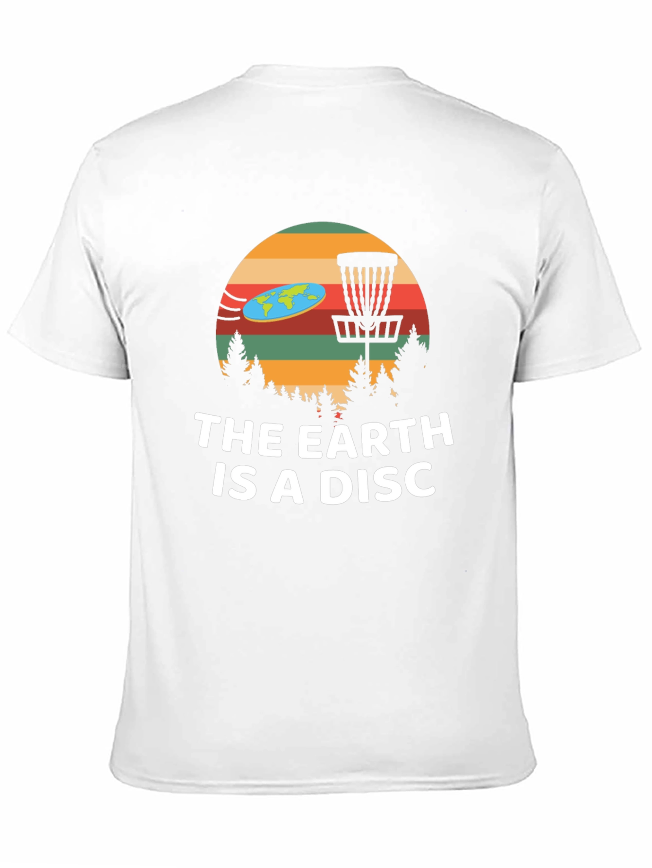 The Earth Is A Disc Funny T-Shirt