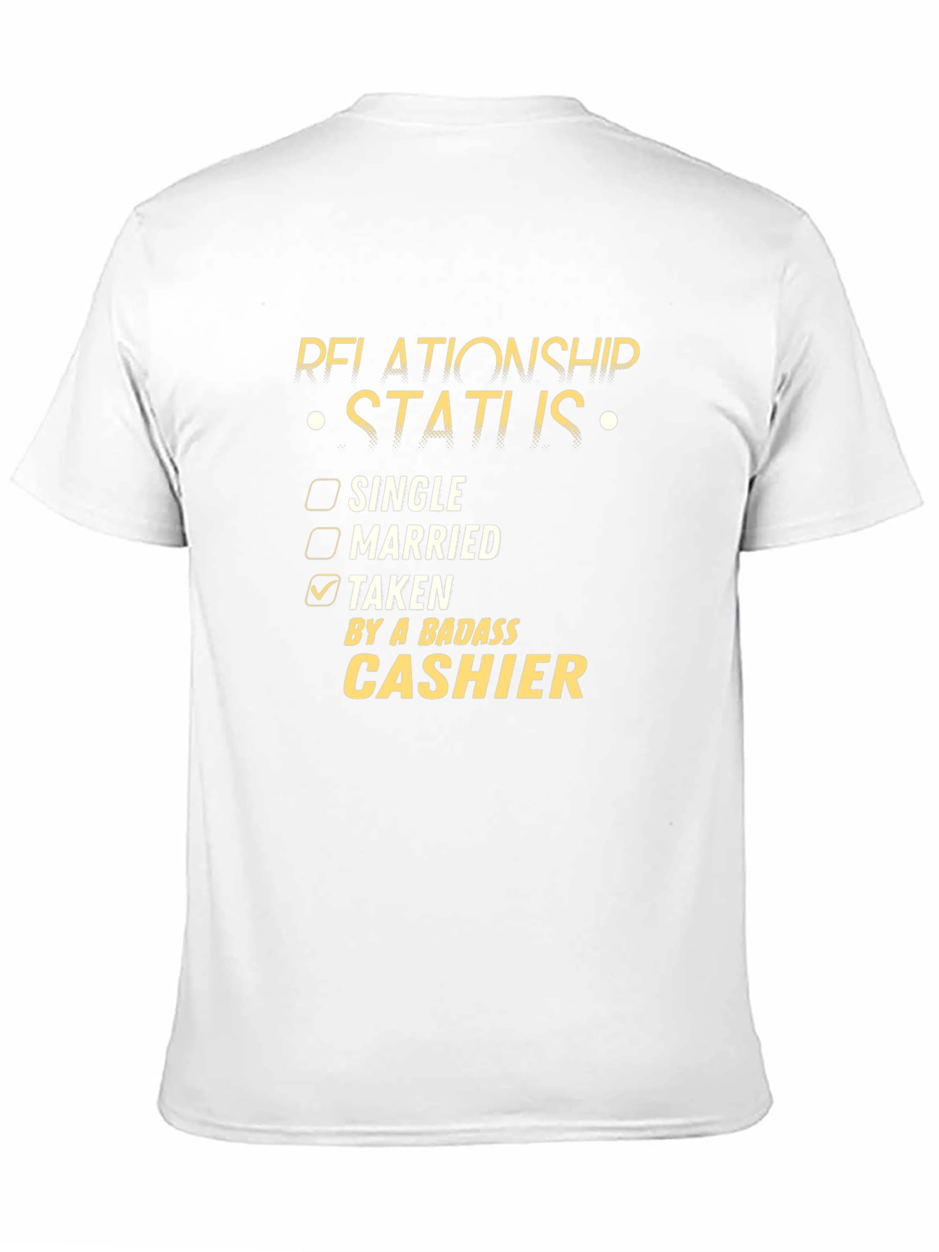 Taken By A Badass Cashier Black T-Shirt