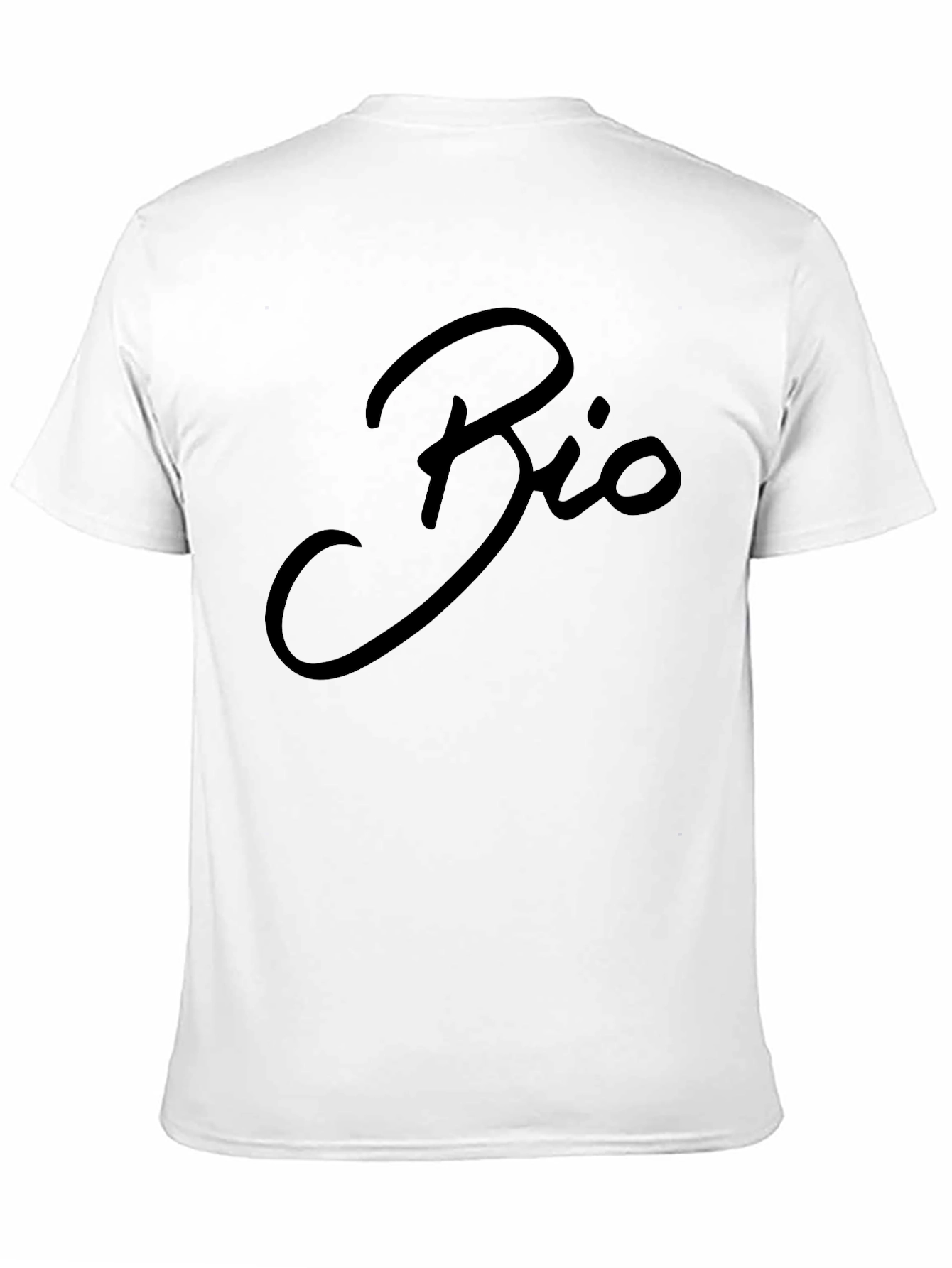 Bio Graphic Black T-Shirt | Stylish Casual Tee