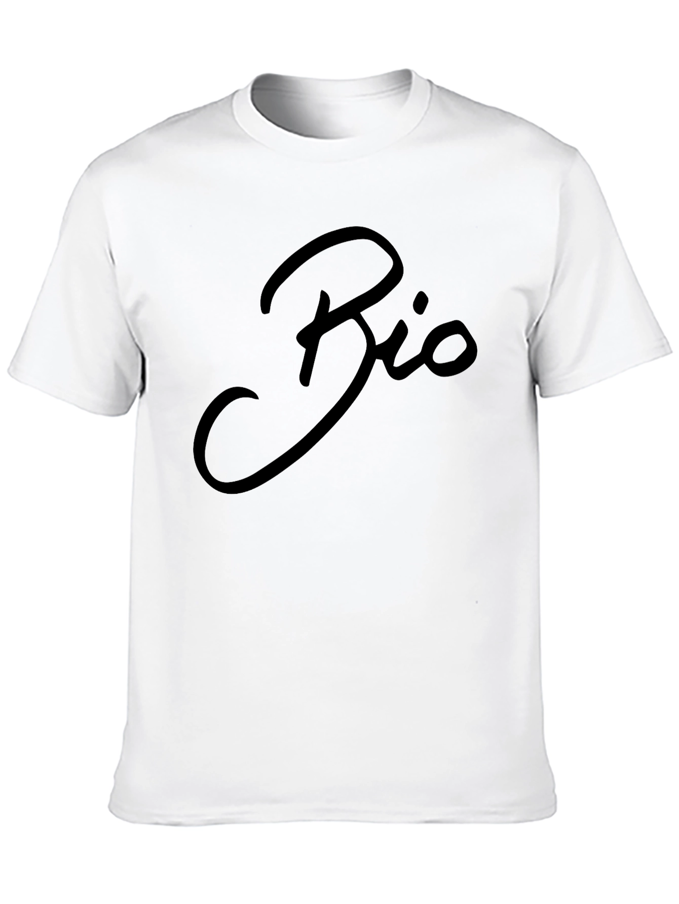 Bio Graphic Black T-Shirt | Stylish Casual Tee