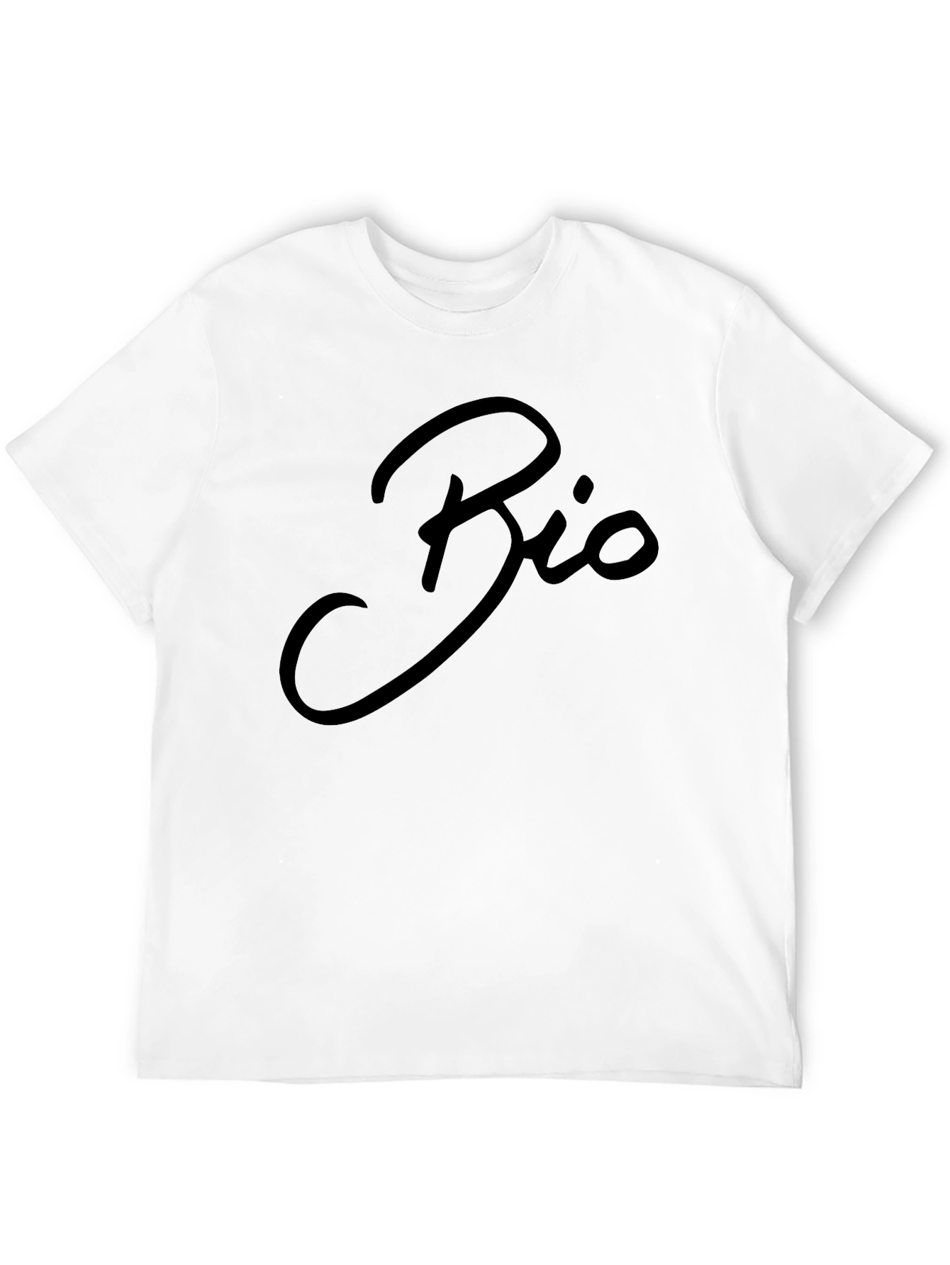 Bio Graphic Black T-Shirt | Stylish Casual Tee