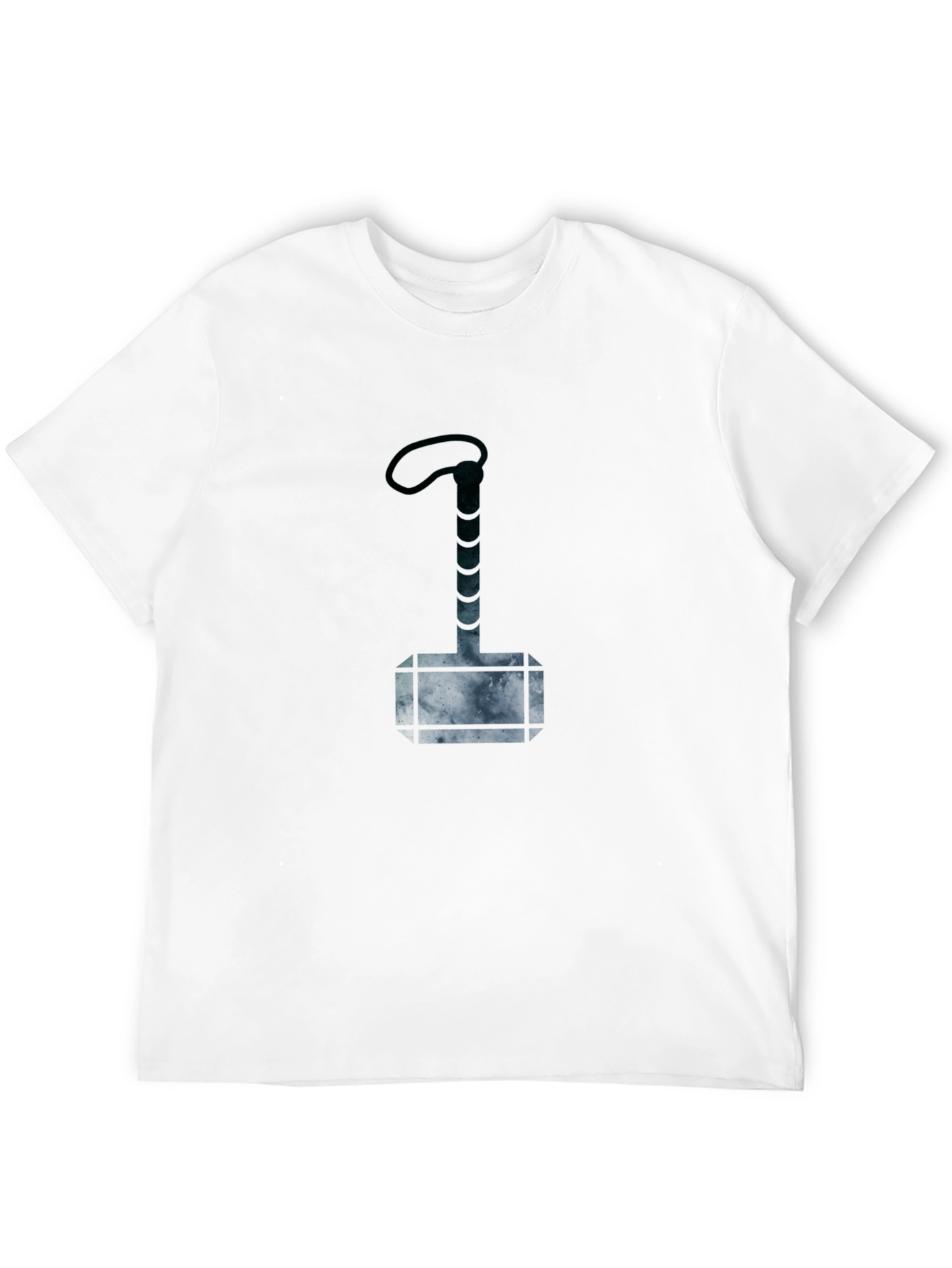 Thor Hammer T-Shirt - Black Graphic Tee