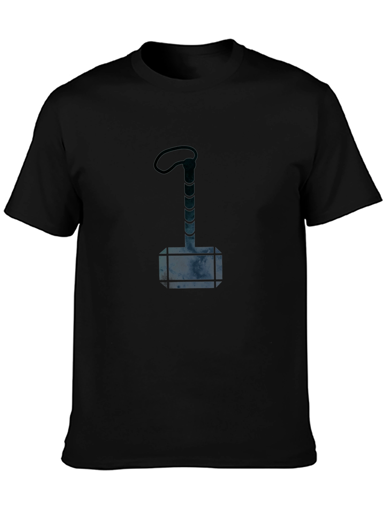 Thor Hammer T-Shirt - Black Graphic Tee
