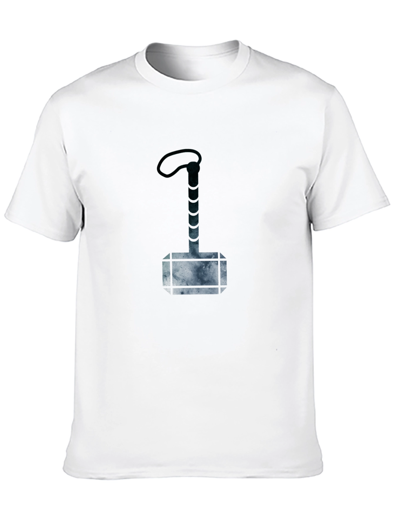 Thor Hammer T-Shirt - Black Graphic Tee