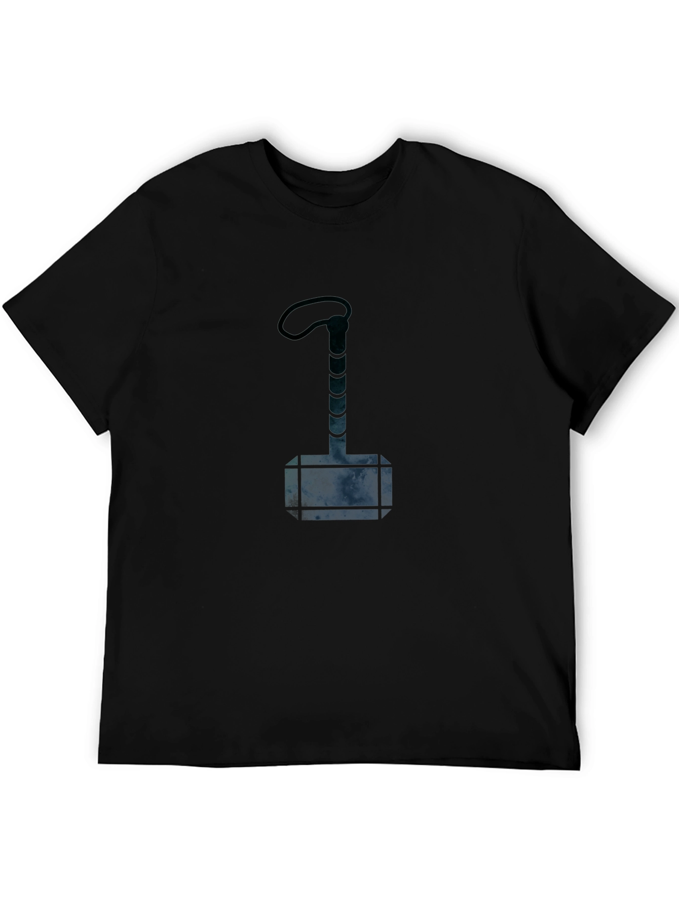 Thor Hammer T-Shirt - Black Graphic Tee