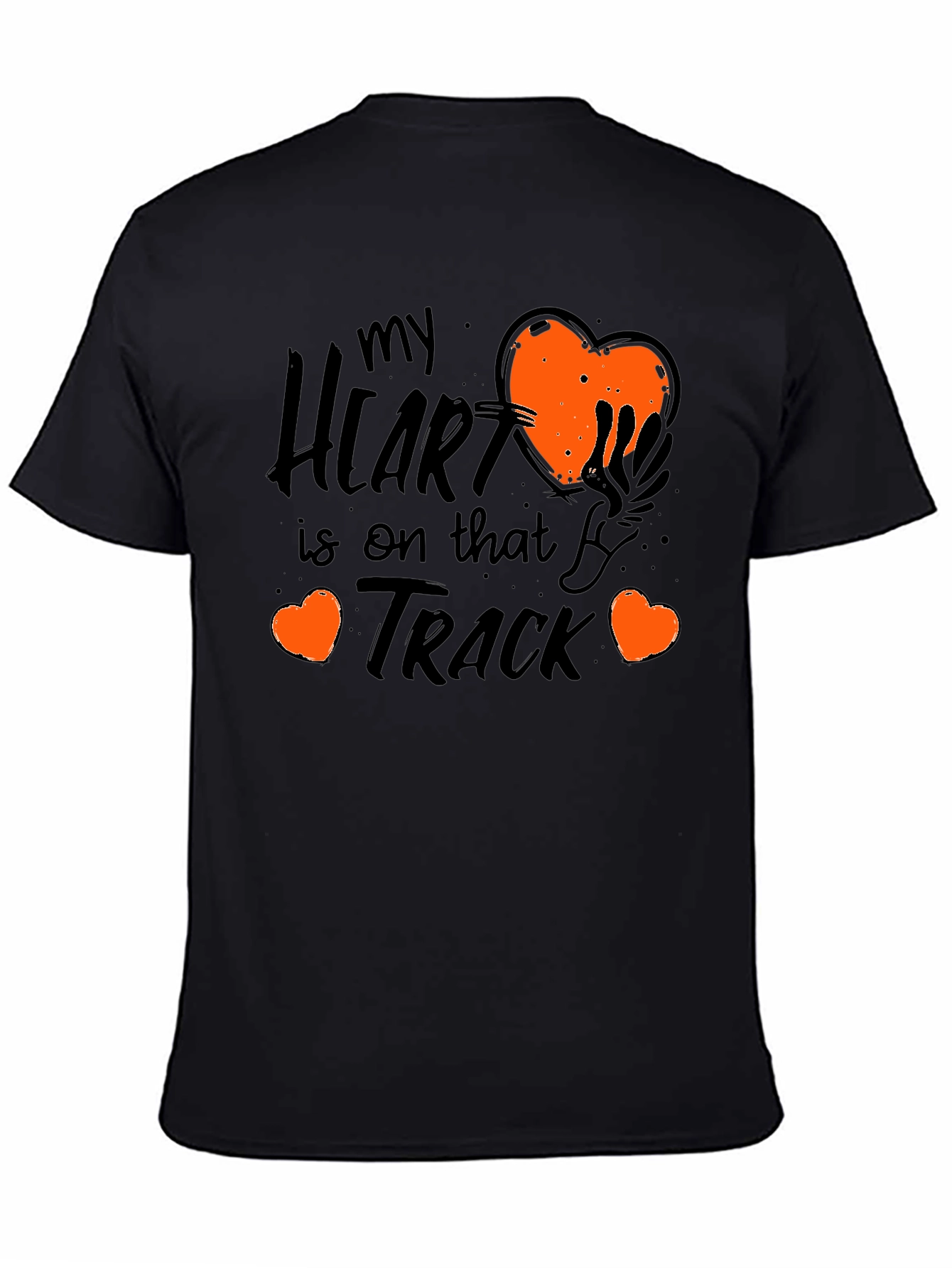 My Heart Is On That Track Graphic Tee
