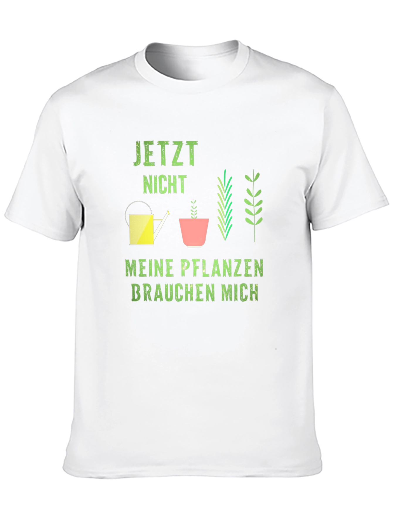 Plant Lover Graphic Tee - Meine Pflanzen Brauchen Mich