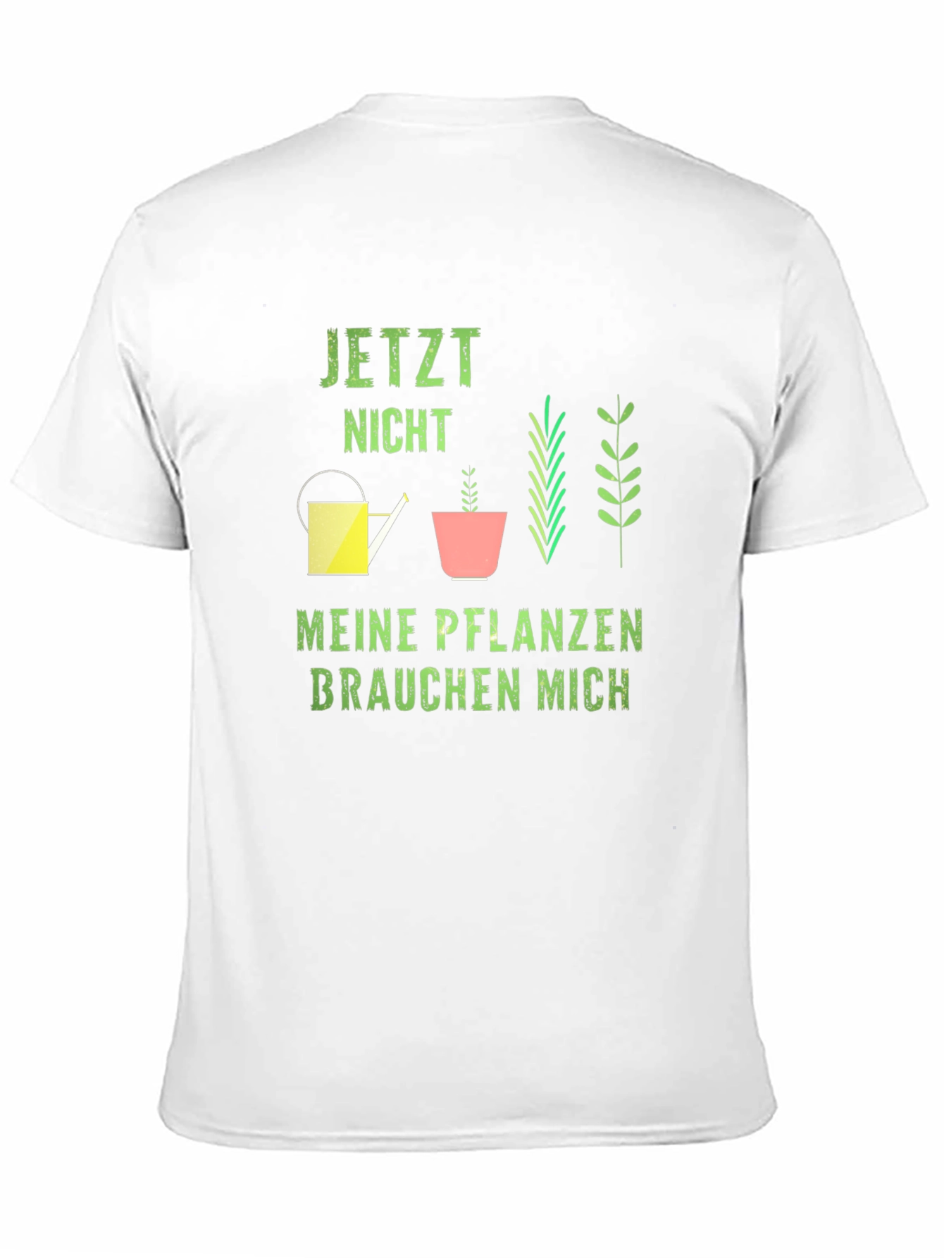 Plant Lover Graphic Tee - Meine Pflanzen Brauchen Mich