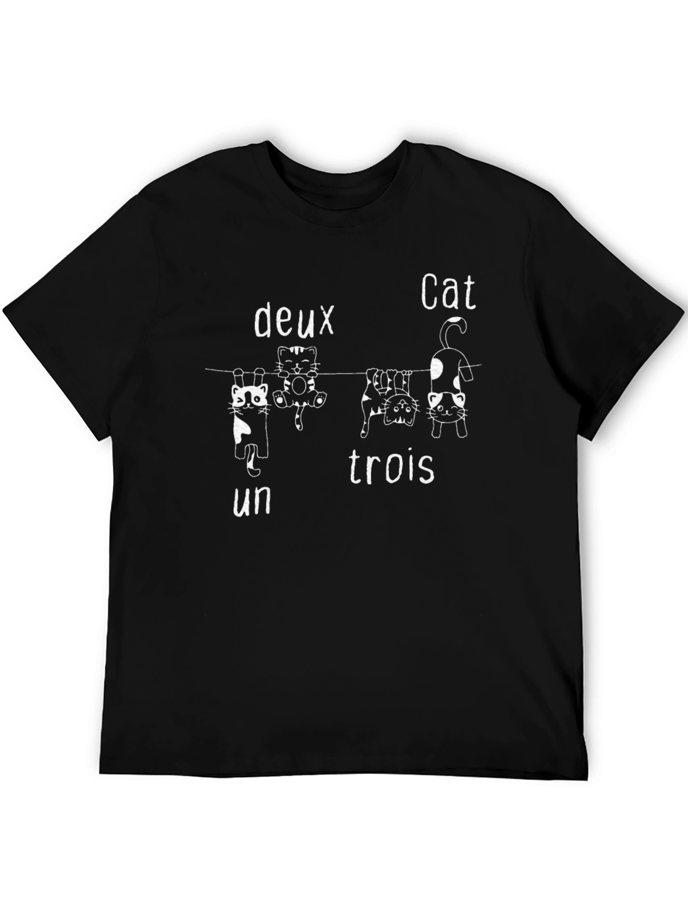 Funny Hanging Cats T-Shirt