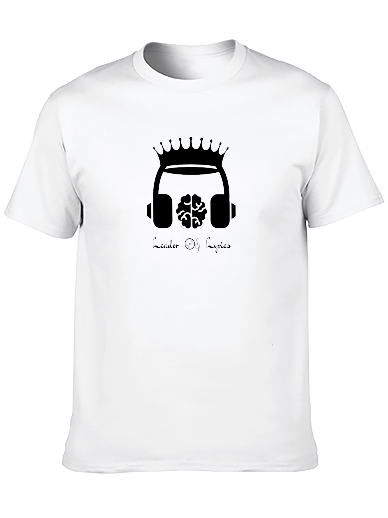 Leader of Lyrics Black T-Shirt