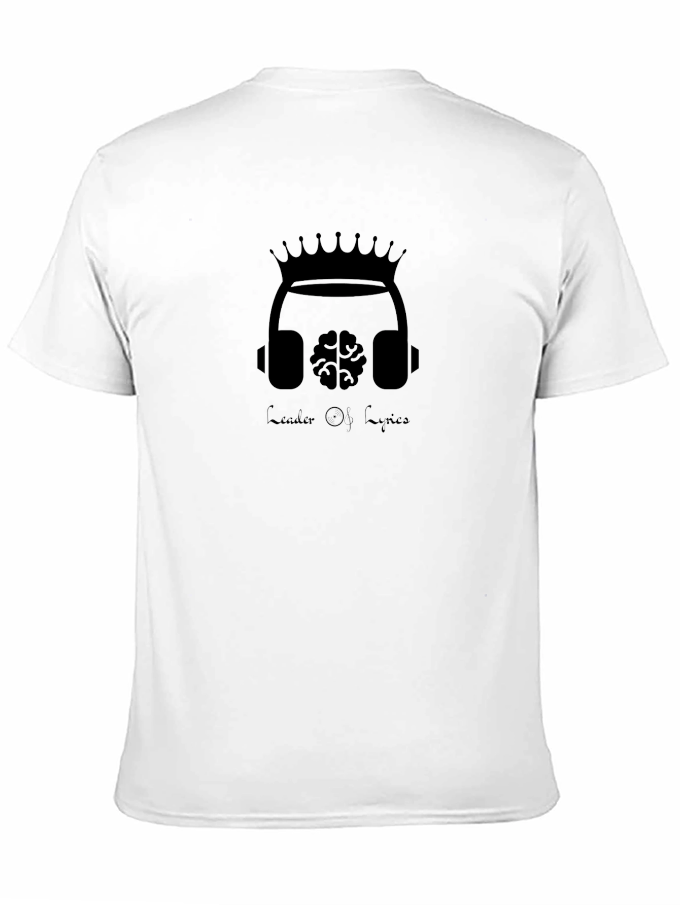 Leader of Lyrics Black T-Shirt