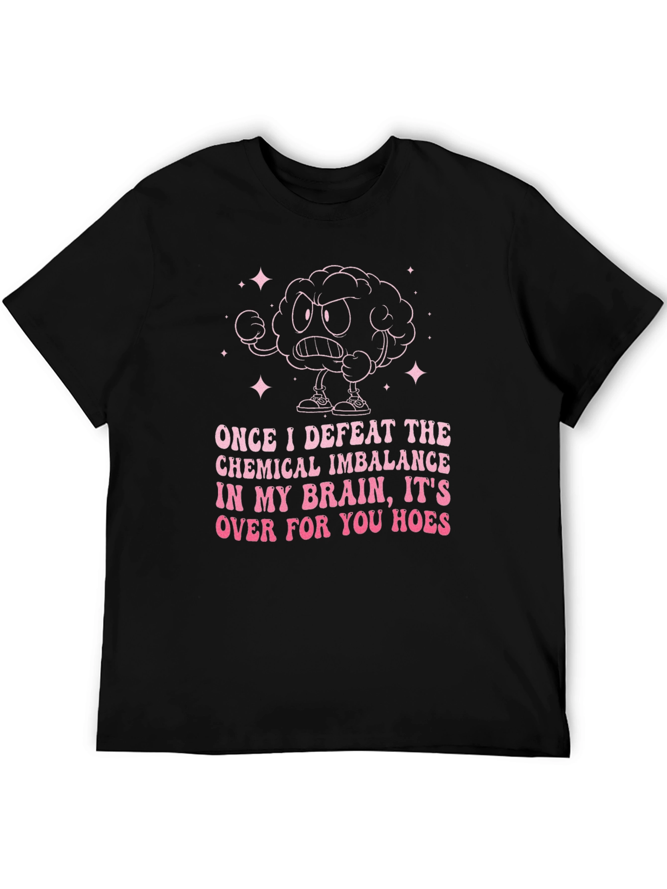 Chemical Imbalance Brain Graphic T-Shirt