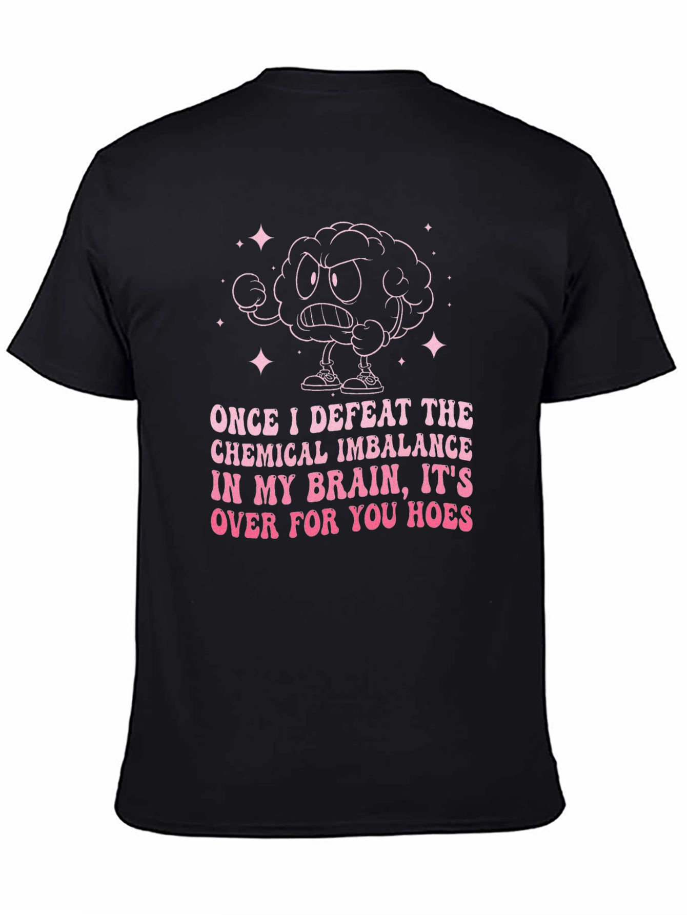 Chemical Imbalance Brain Graphic T-Shirt