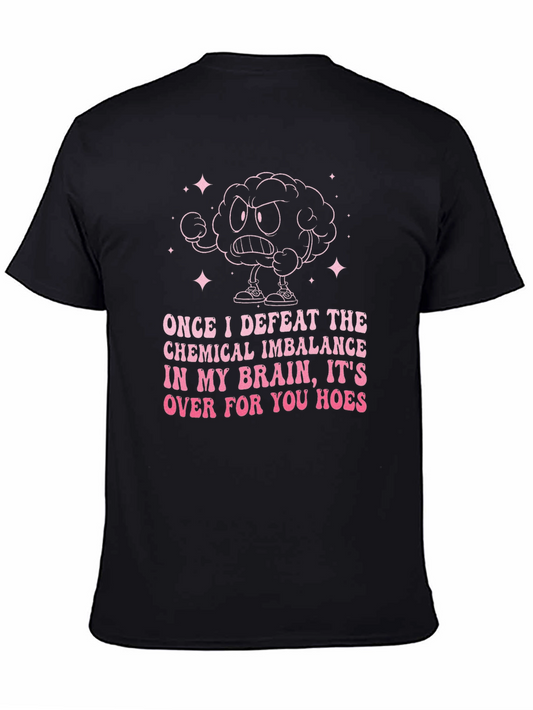 Chemical Imbalance Brain Graphic T-Shirt