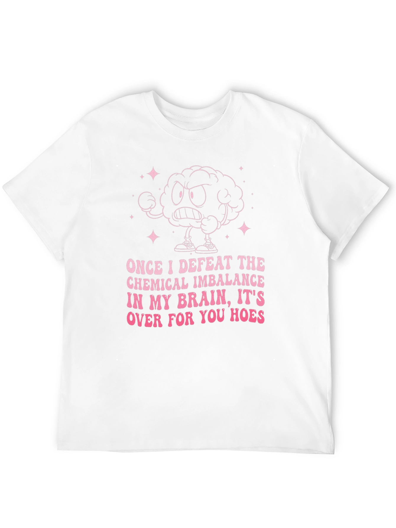 Chemical Imbalance Brain Graphic T-Shirt
