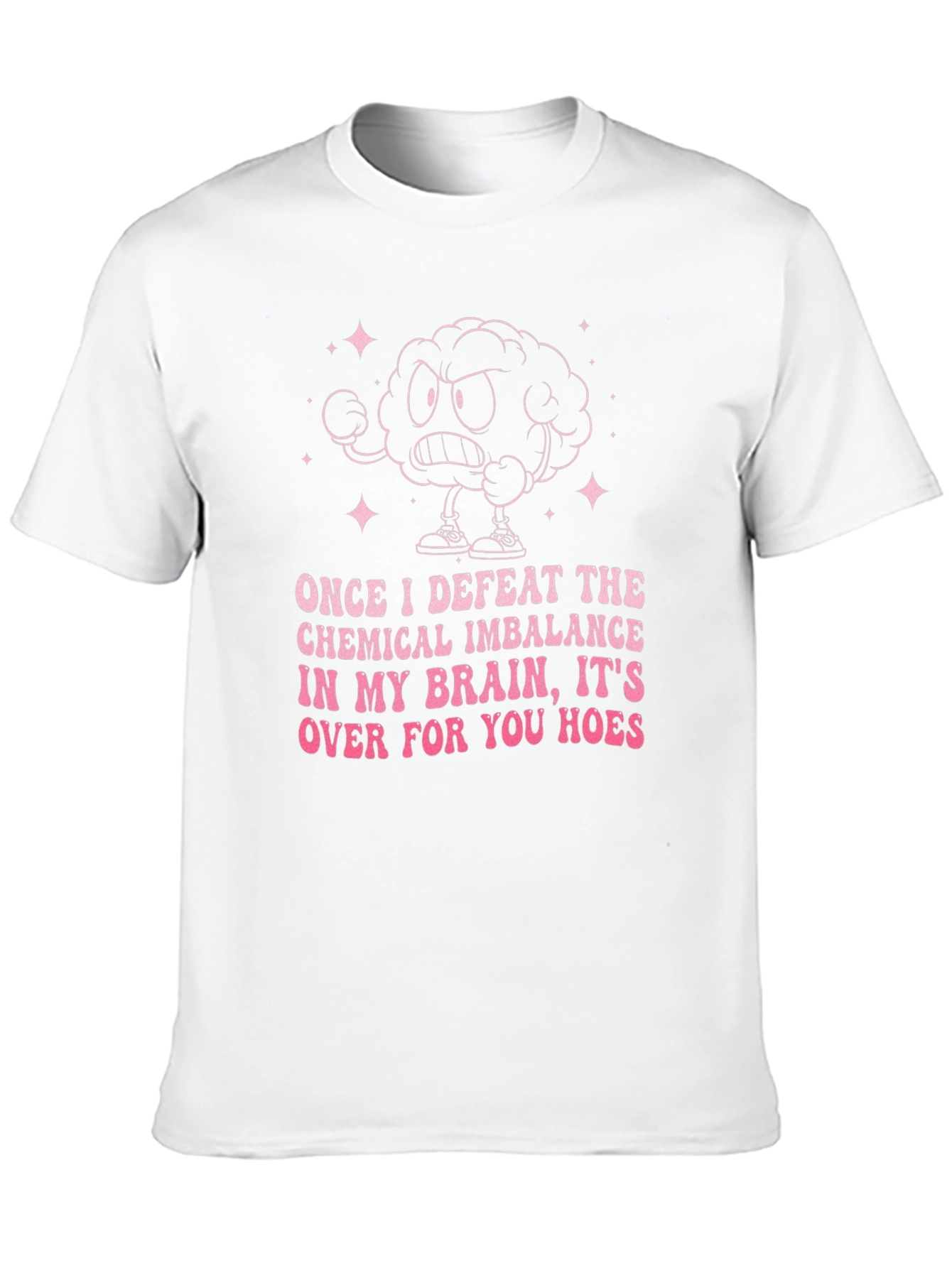 Chemical Imbalance Brain Graphic T-Shirt