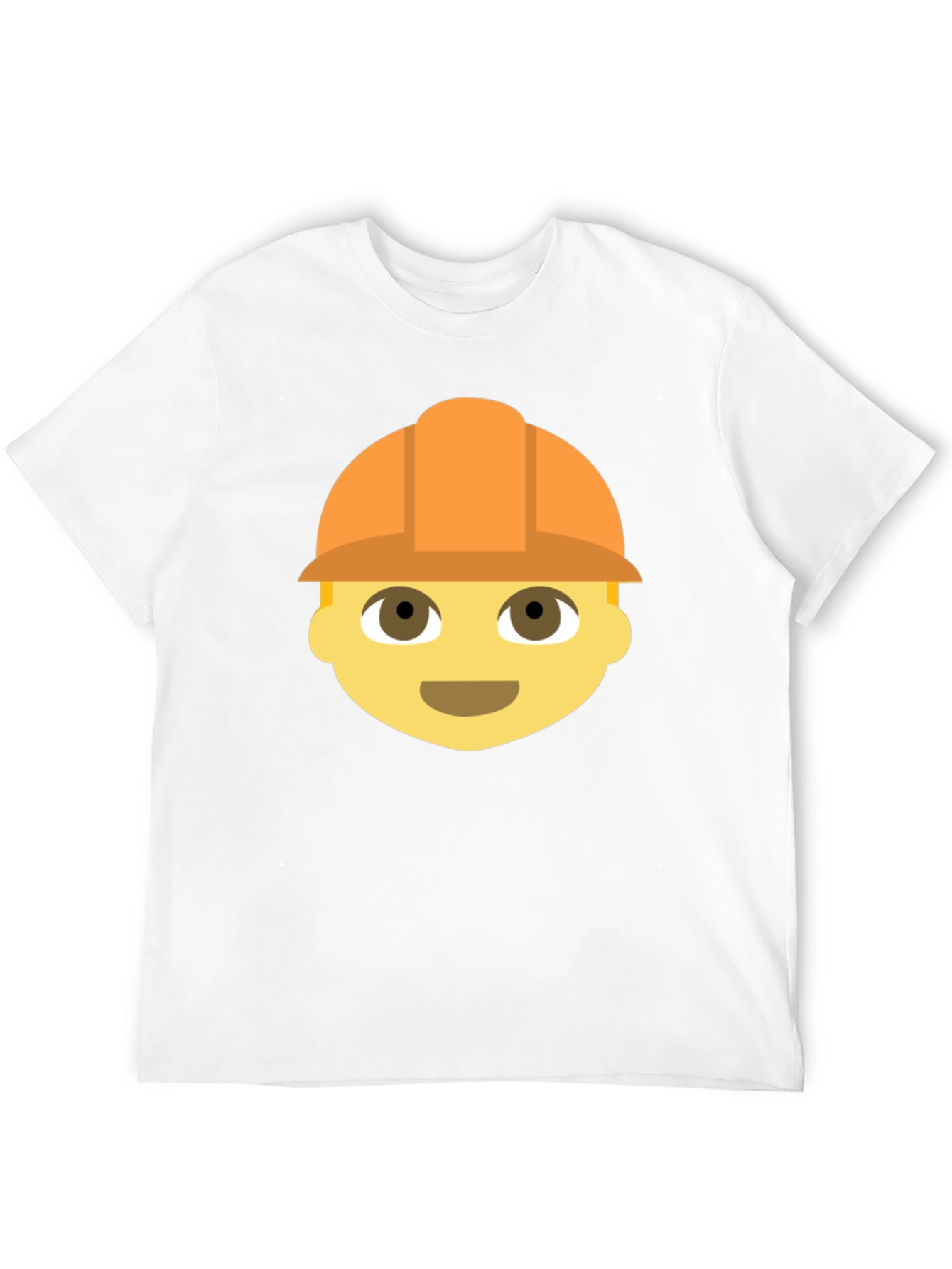 Construction Worker Emoji T-Shirt