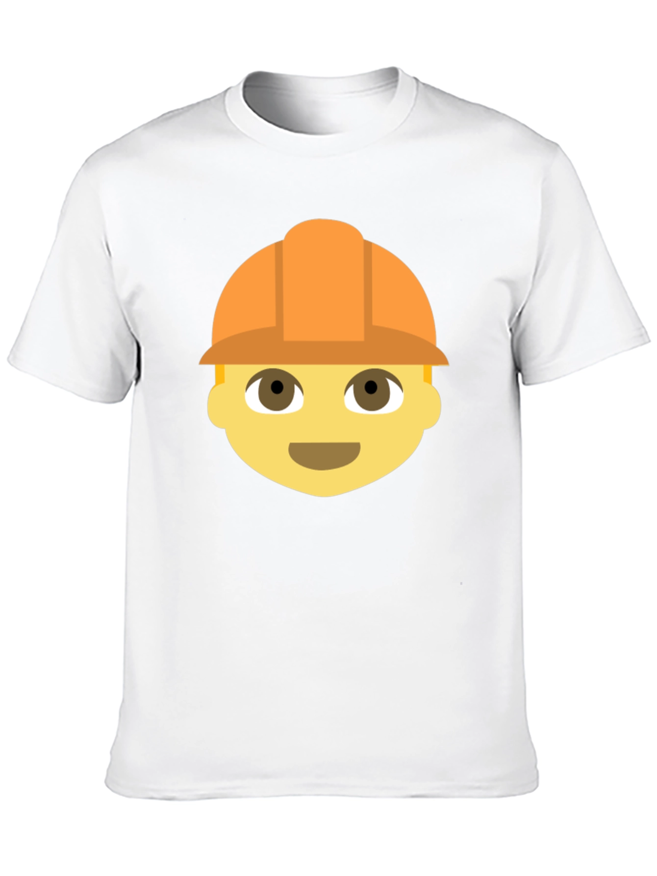 Construction Worker Emoji T-Shirt