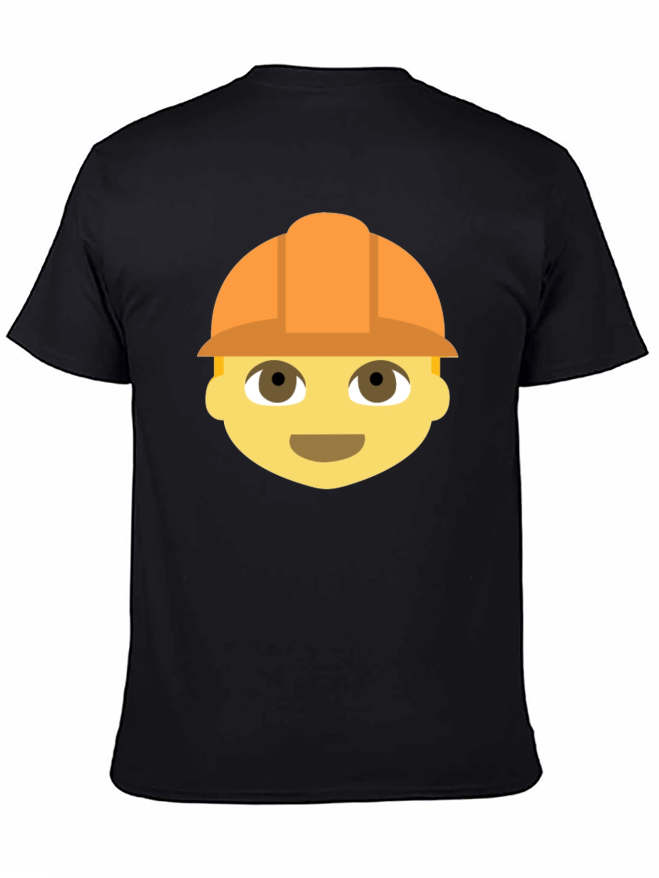Construction Worker Emoji T-Shirt