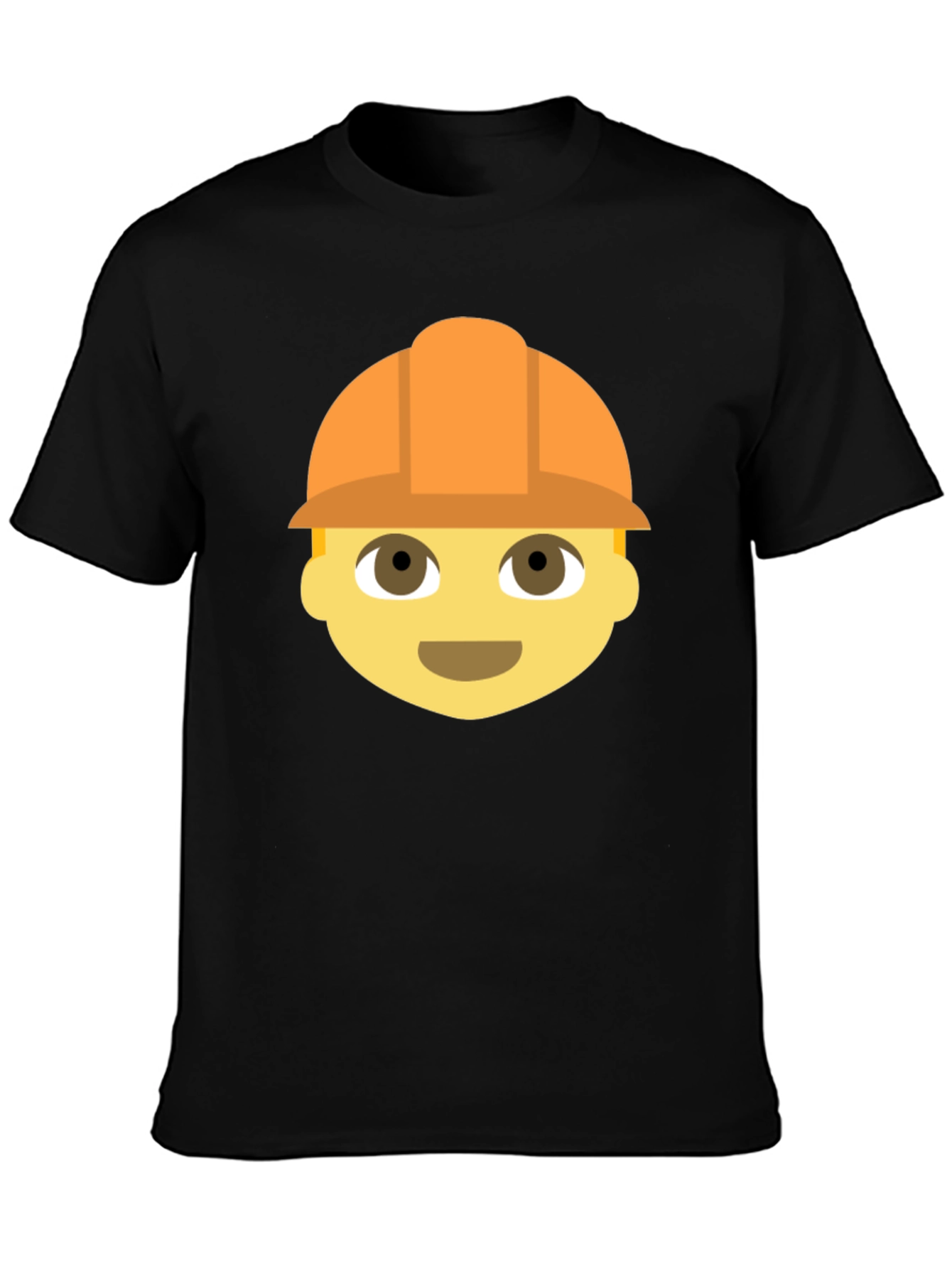 Construction Worker Emoji T-Shirt