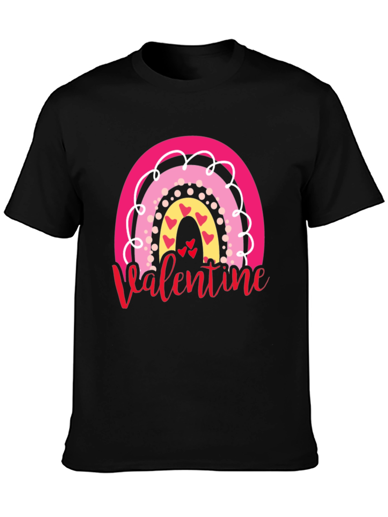 Valentines Rainbow Graphic Tee