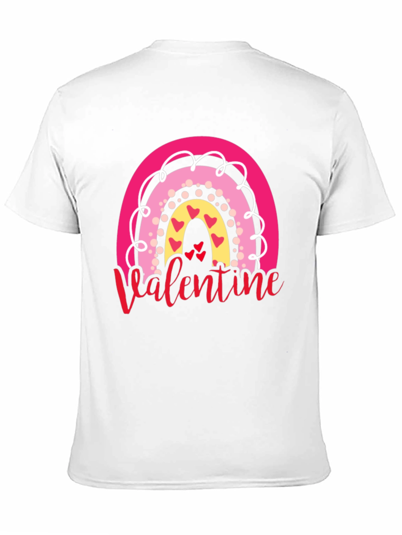 Valentines Rainbow Graphic Tee