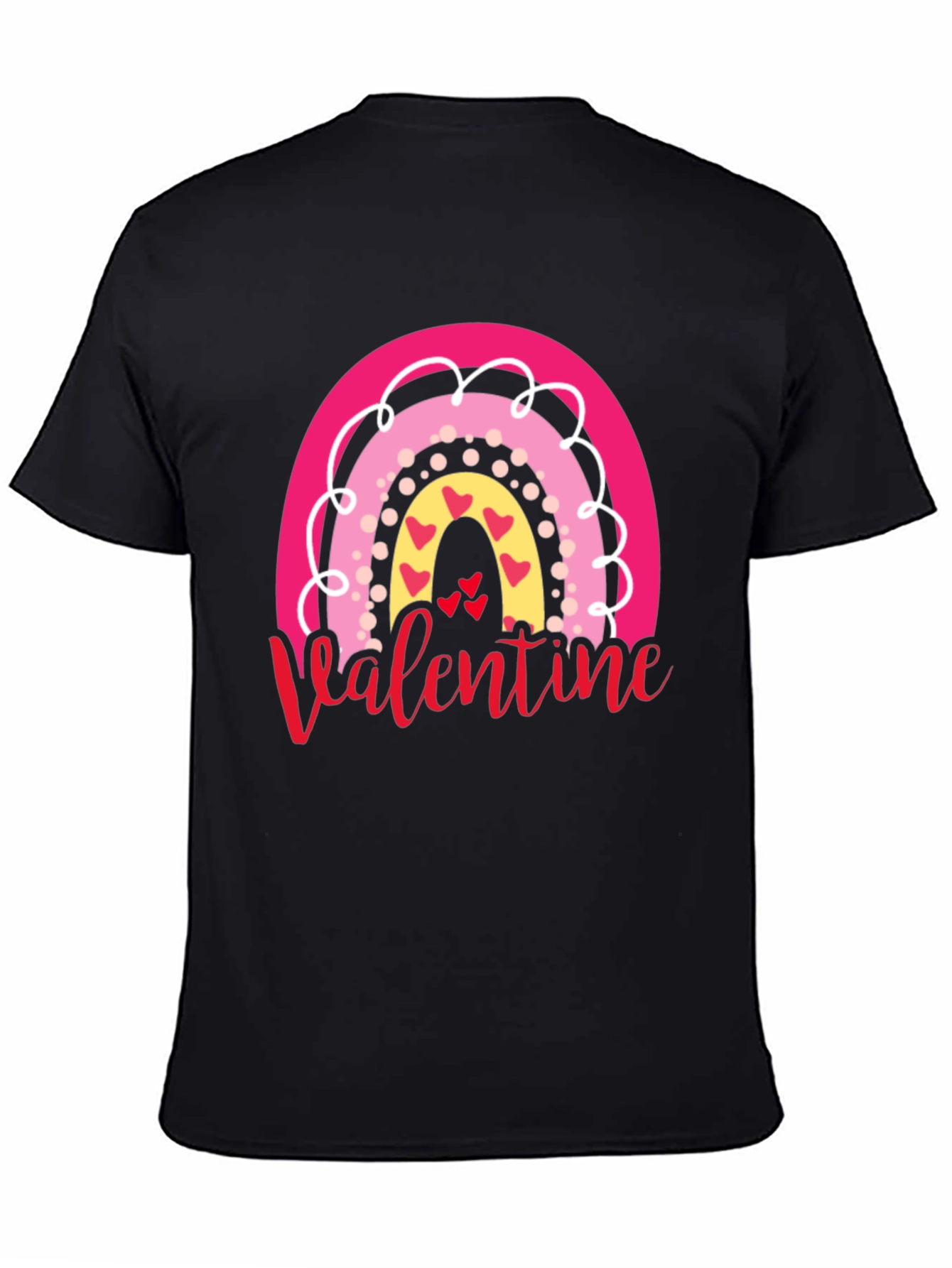 Valentines Rainbow Graphic Tee