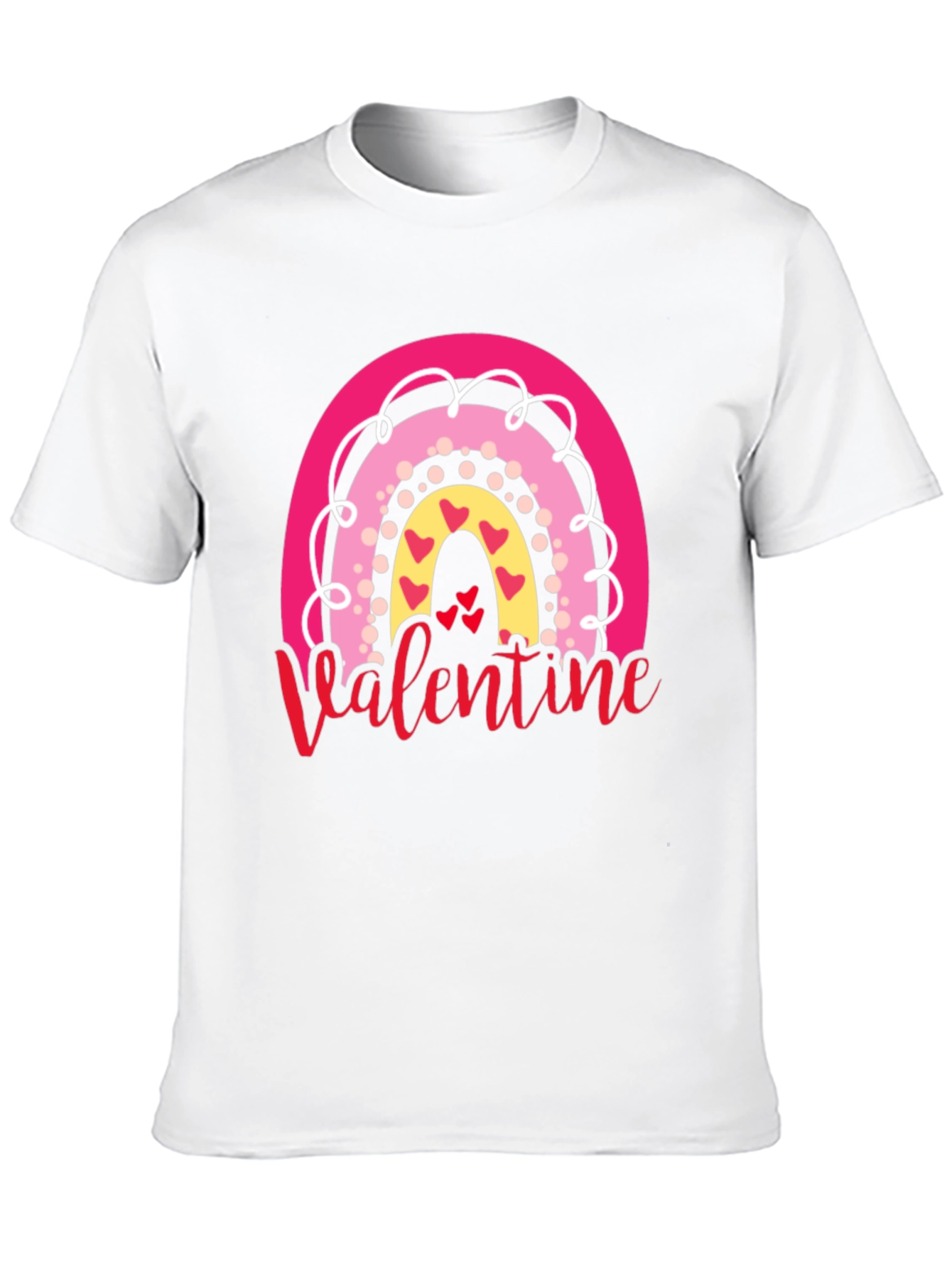 Valentines Rainbow Graphic Tee