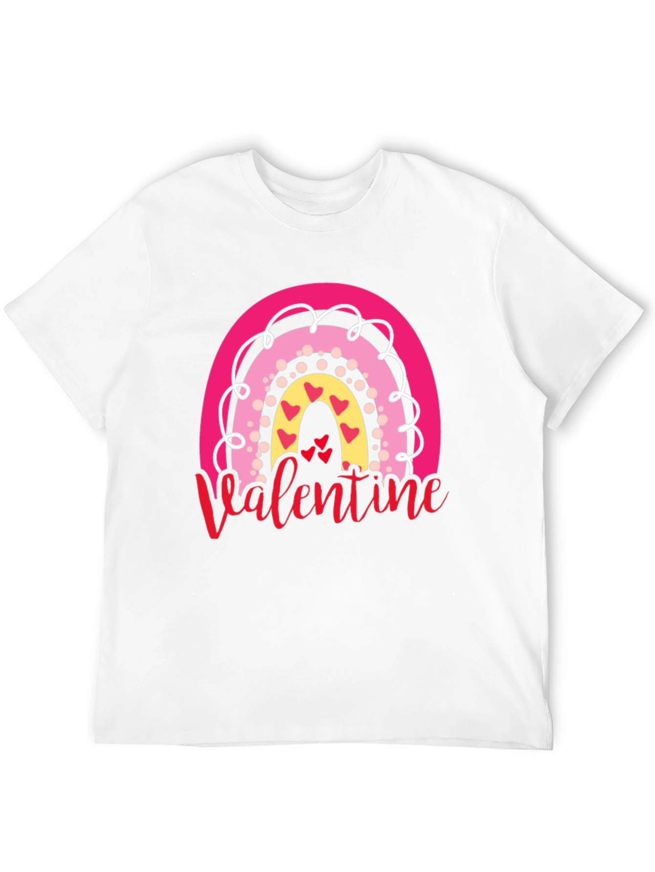 Valentines Rainbow Graphic Tee