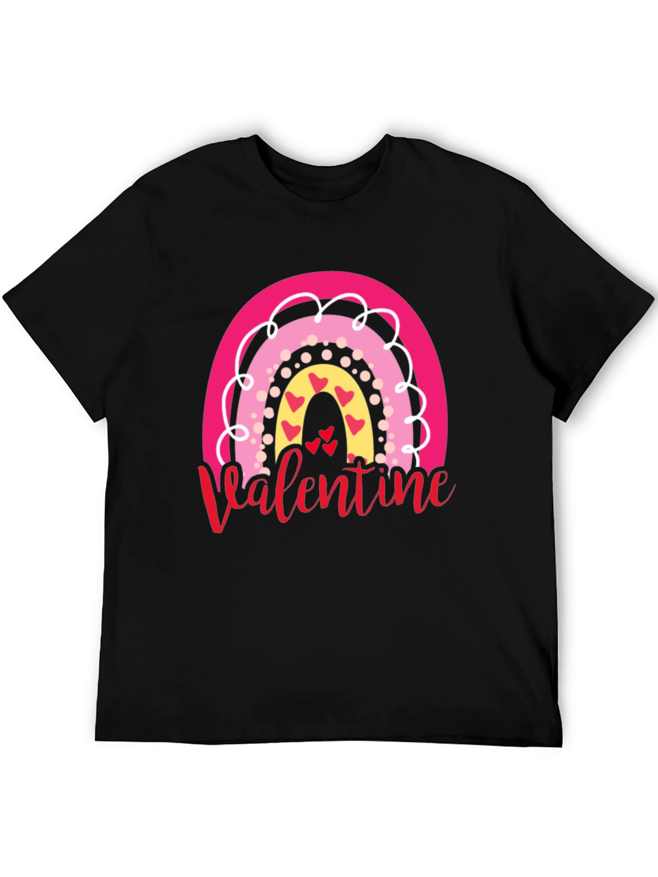 Valentines Rainbow Graphic Tee